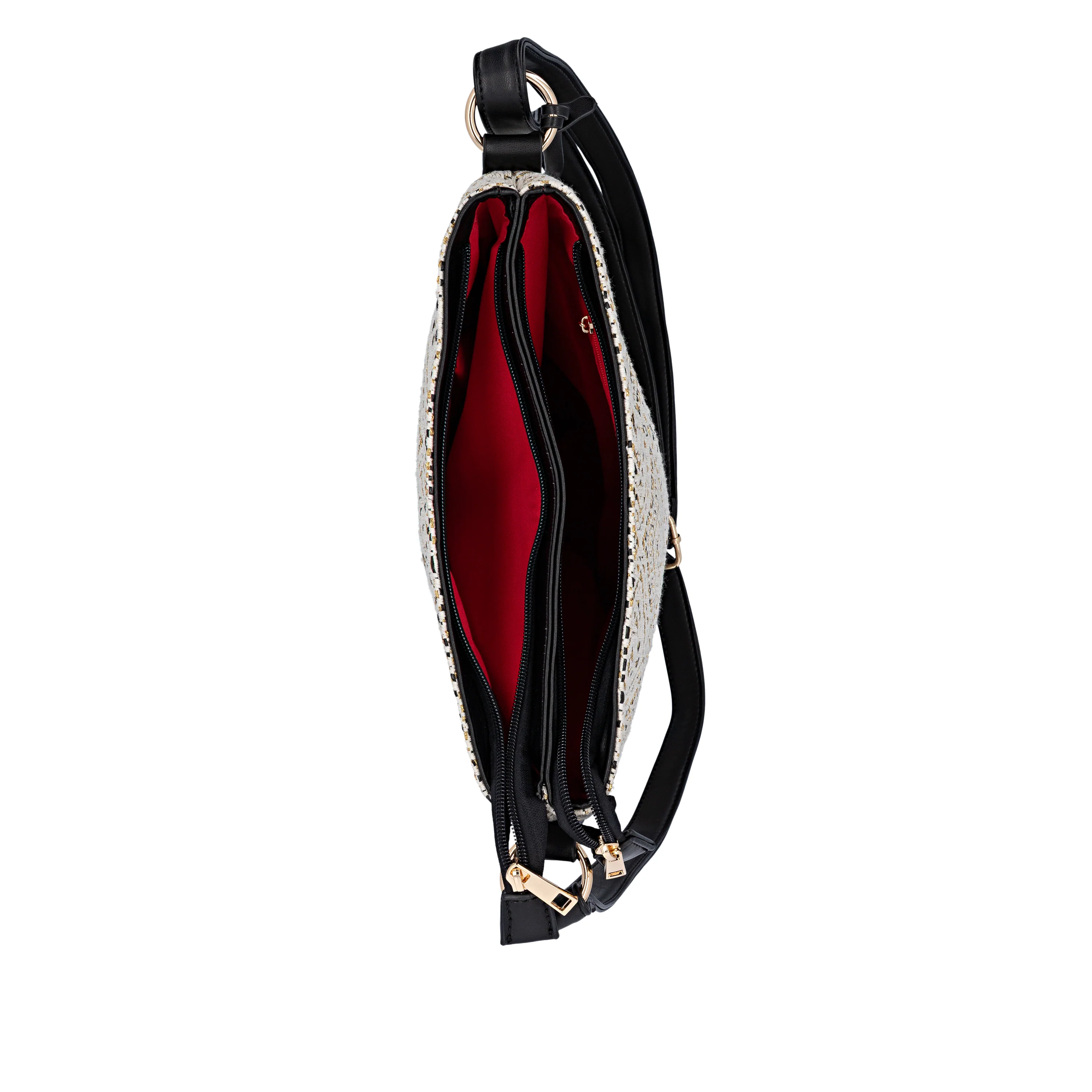 remonte Women's Shoulder Bag - White | Q0731-81 - Image 9