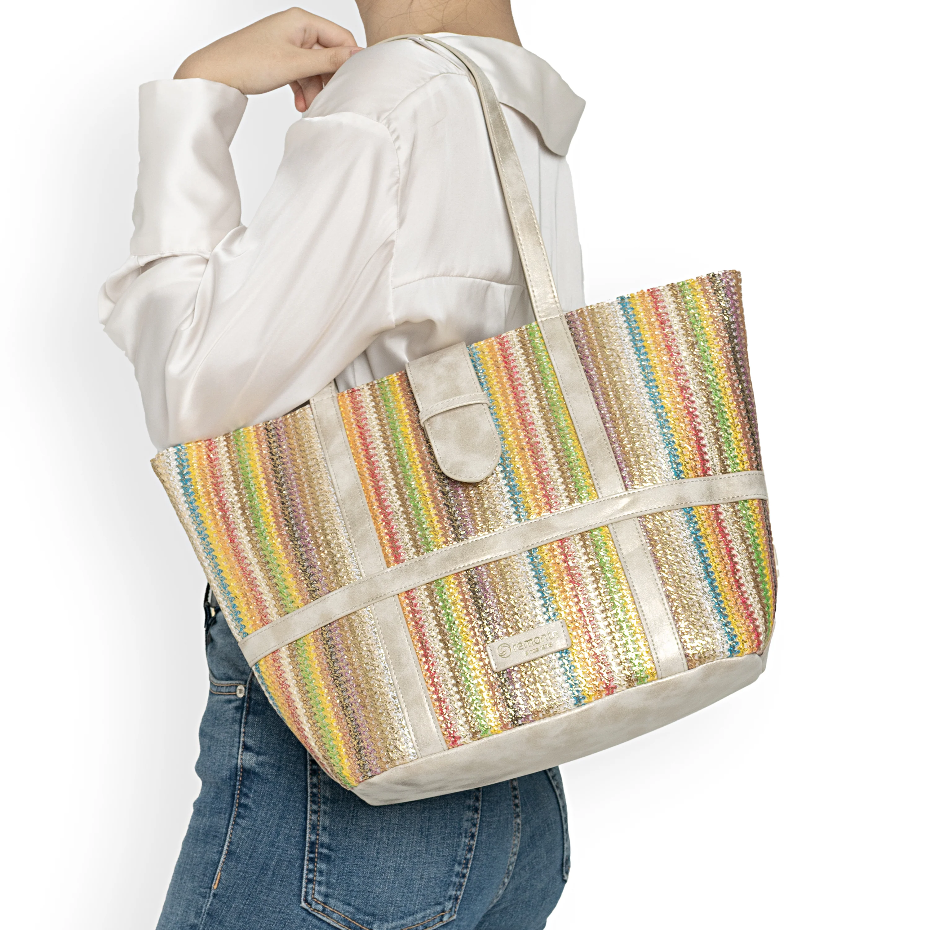 remonte Women's Shopper Bag - Multi | Q0764-90 - Image 12