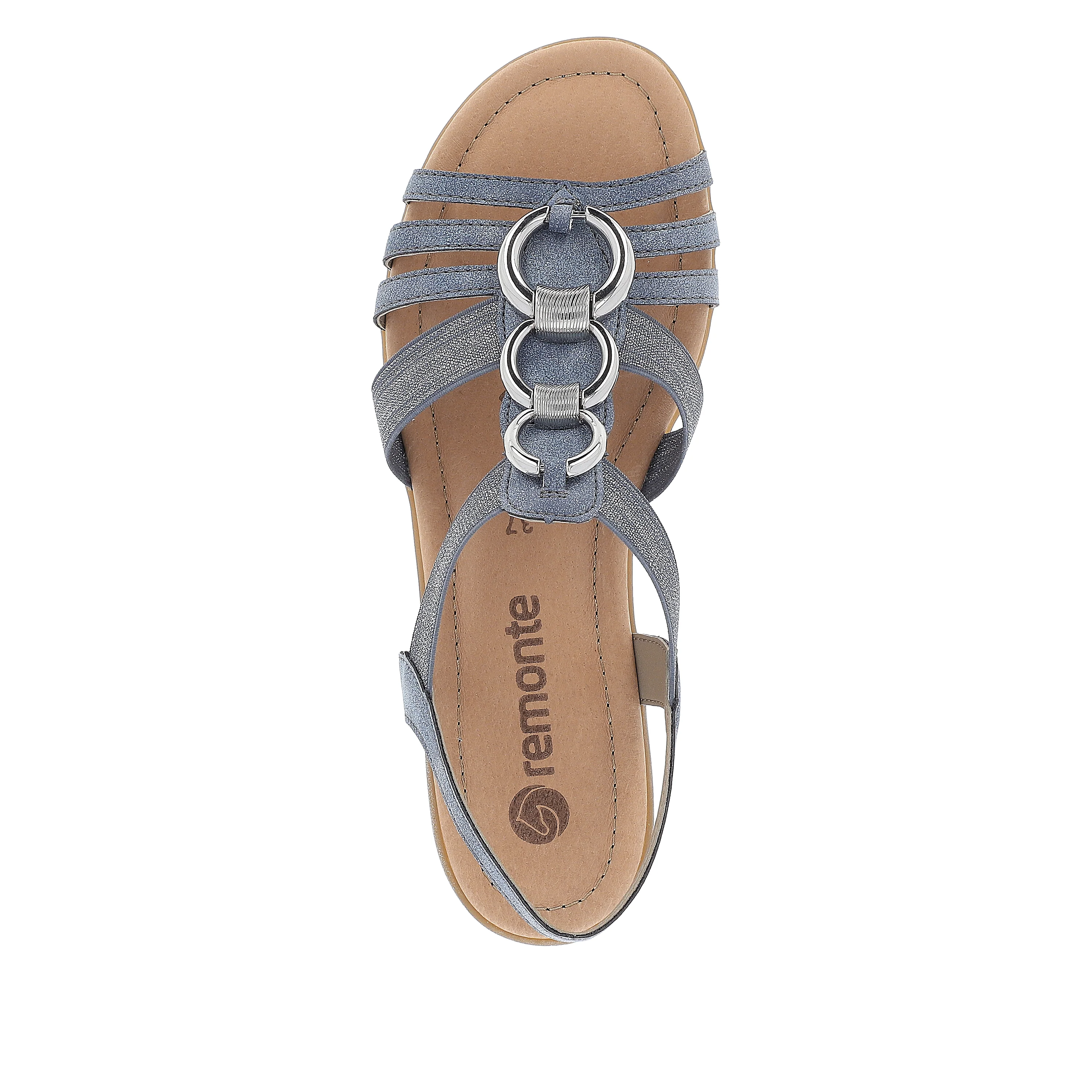 remonte Women's Sandal - Blue | R3605-12 - Image 8