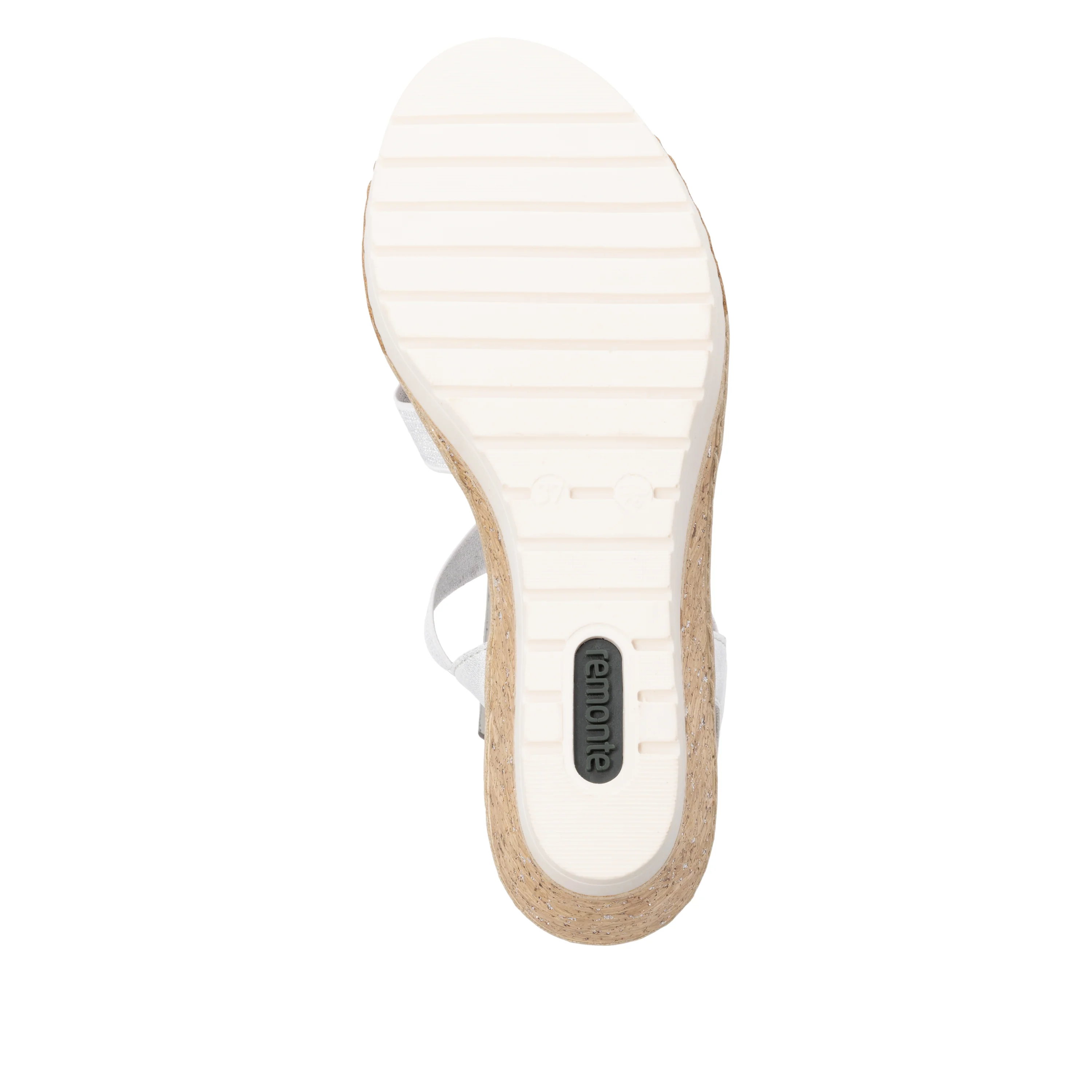 remonte Women's Wedge Sandal - Silver/Platinum | R6264-92 - Image 14