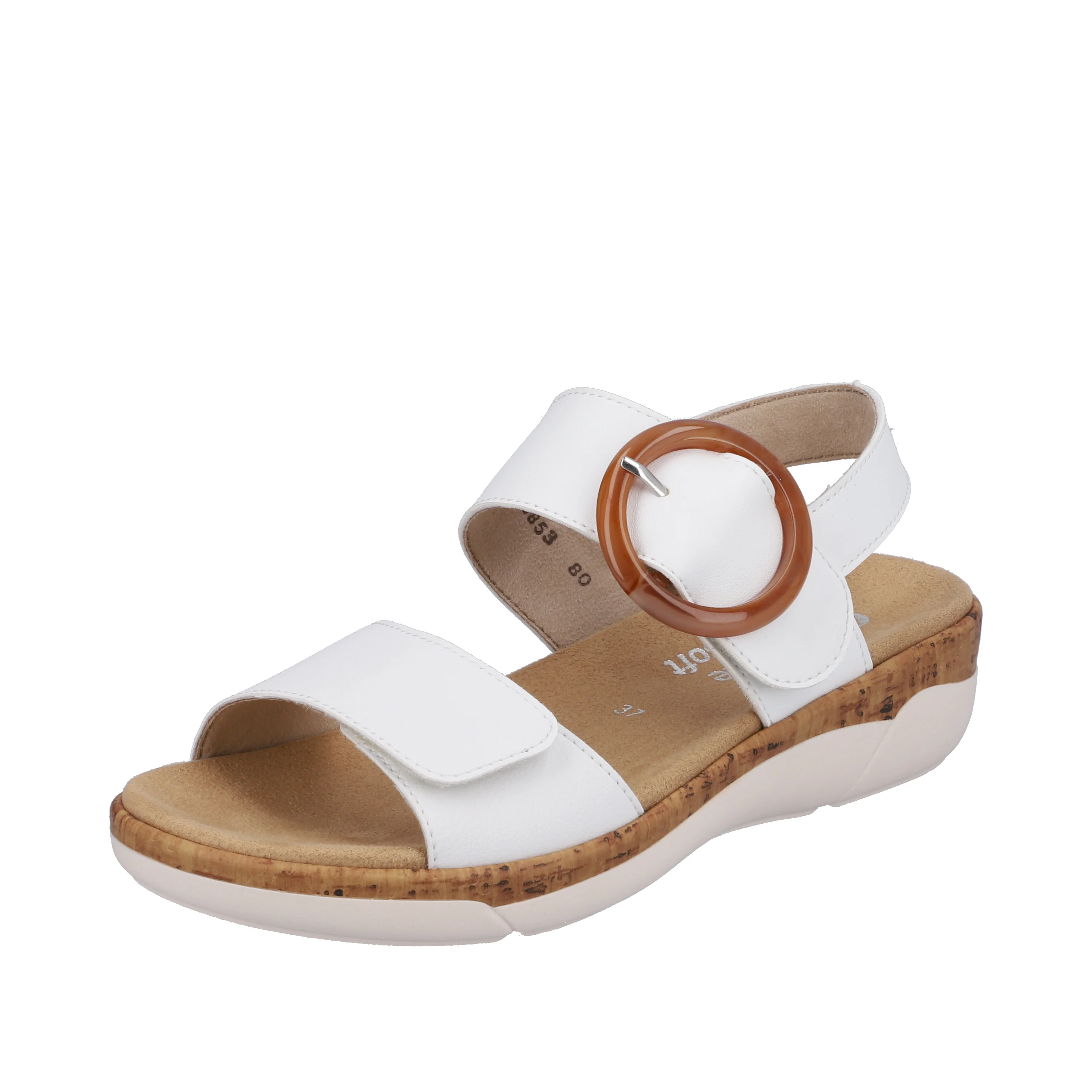 remonte Women's Sandal - White | R6853-80