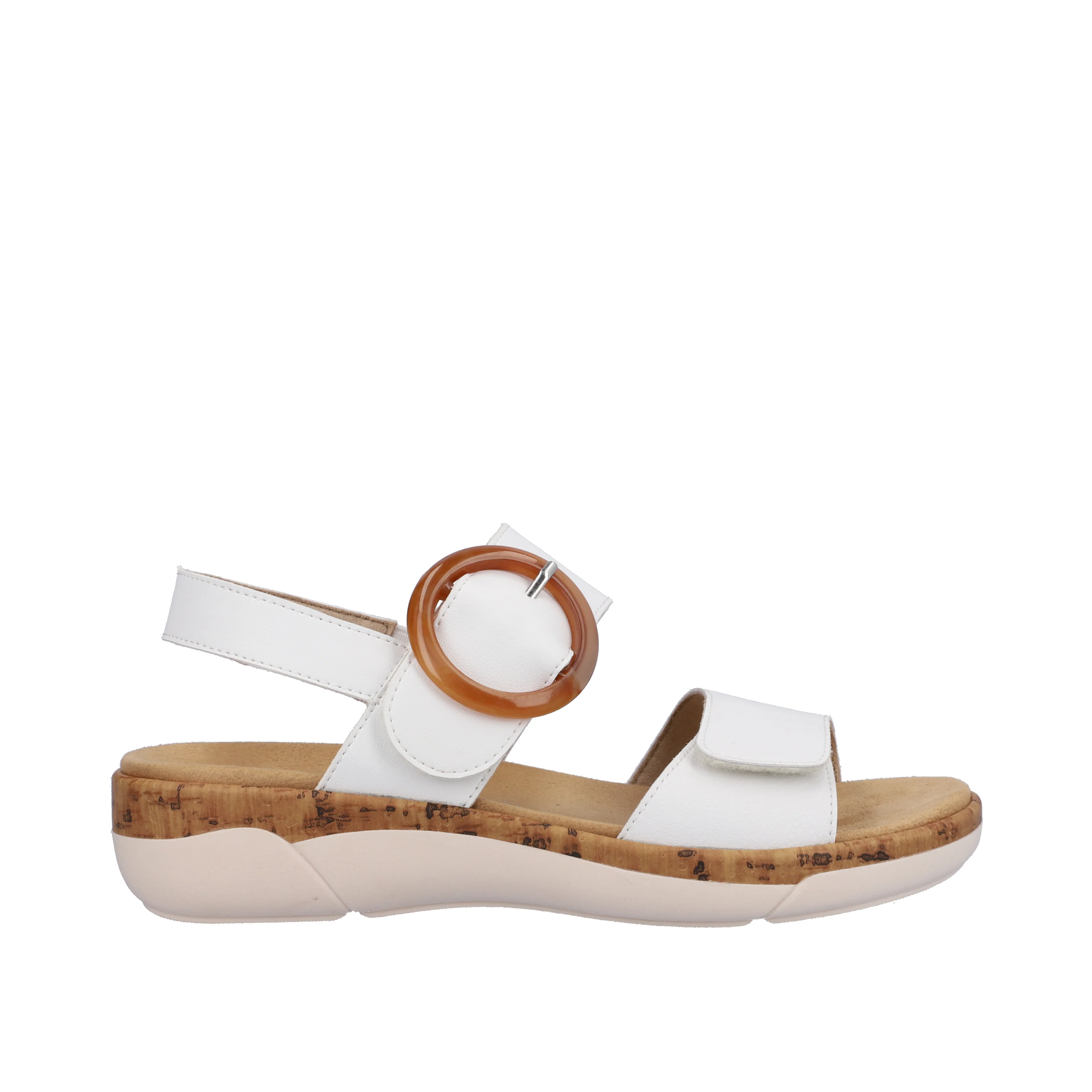 remonte Women's Sandal - White | R6853-80 - Image 21