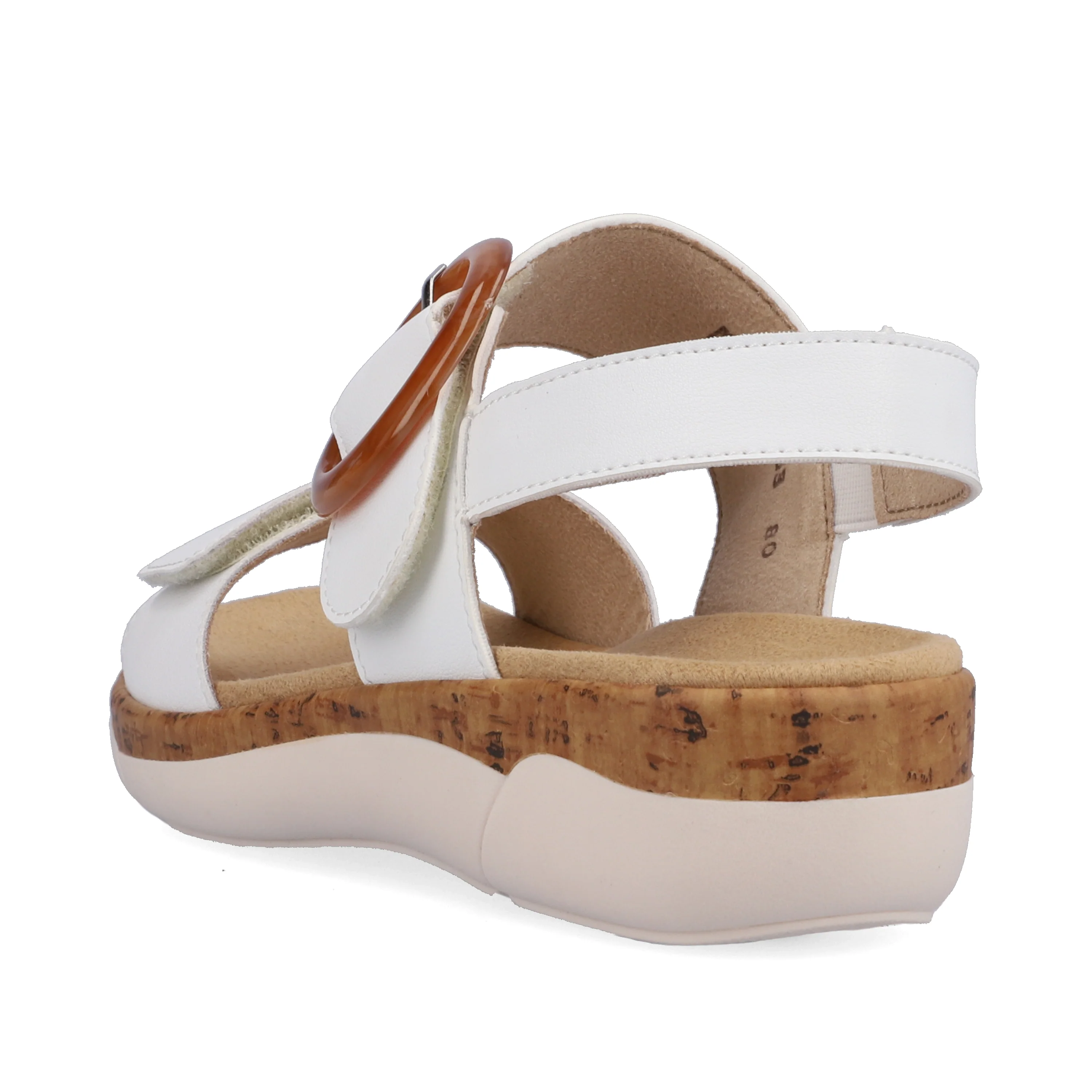 remonte Women's Sandal - White | R6853-80 - Image 6