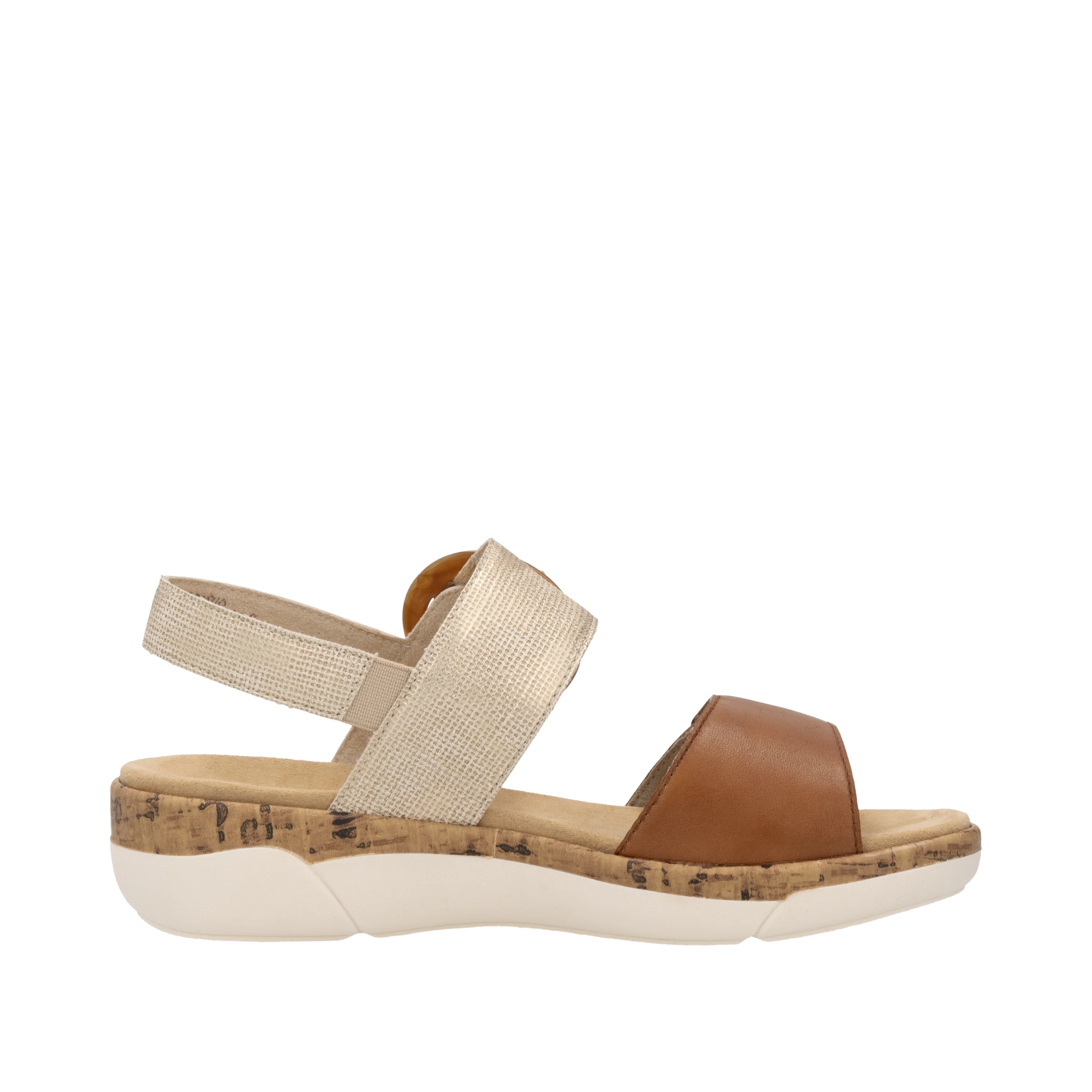 remonte Women's Sandal - Metallic | R6853-90 - Image 3