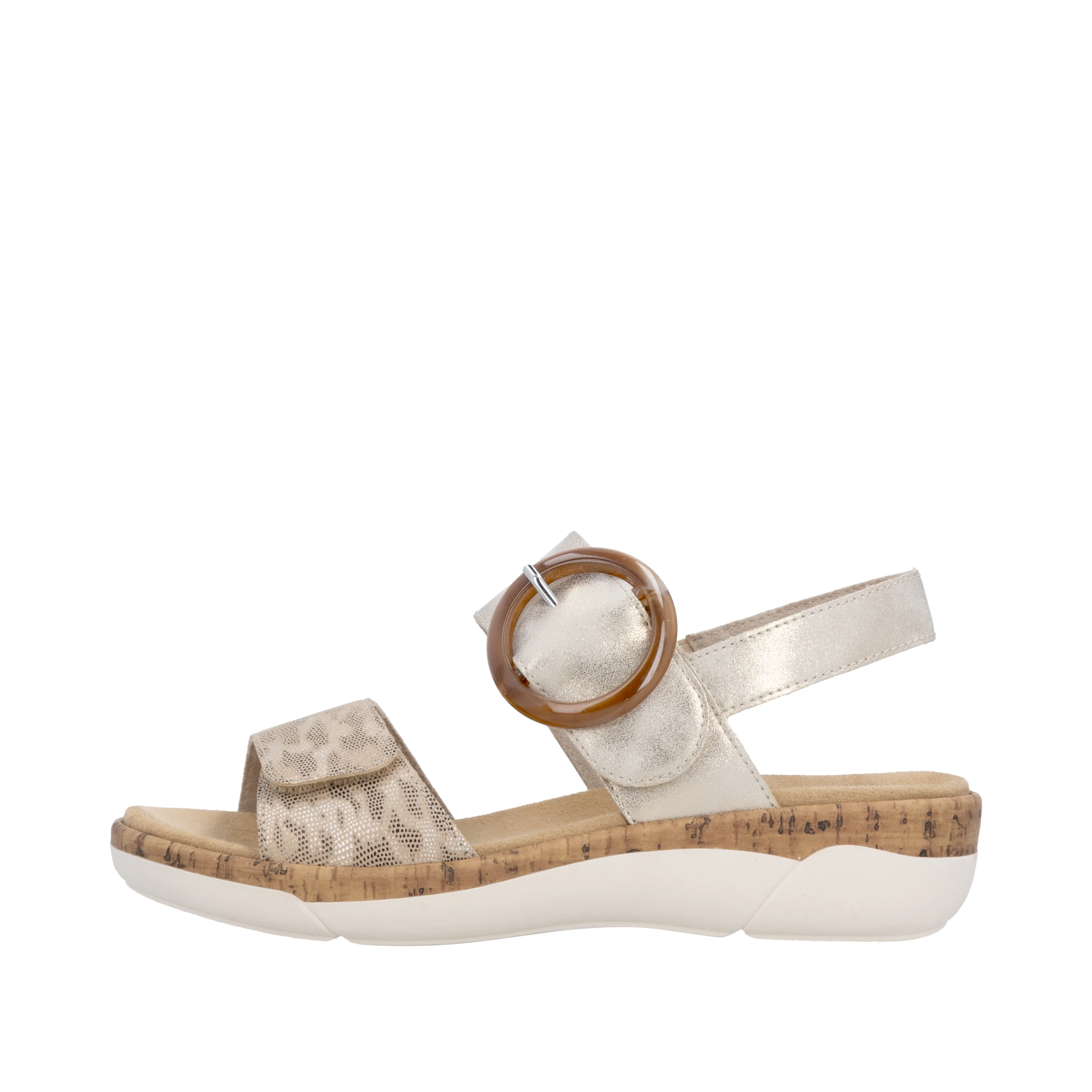 remonte Women's Sandal - Gold | R6853-94 - Image 9
