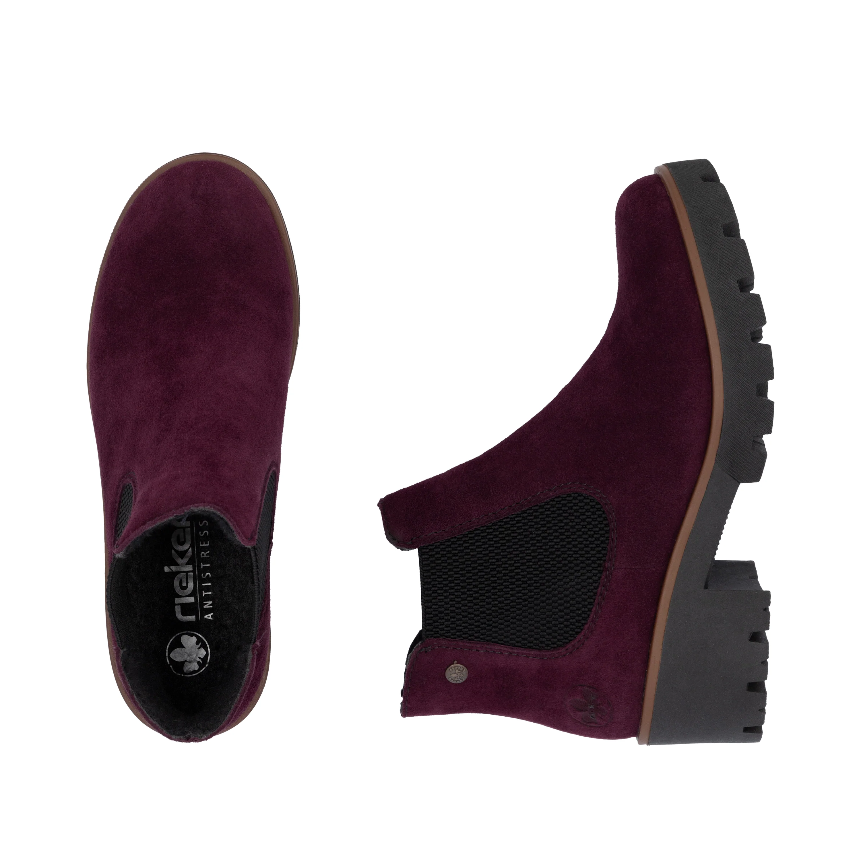 Rieker Woman's Boots - Red | 79265-30 - Image 9