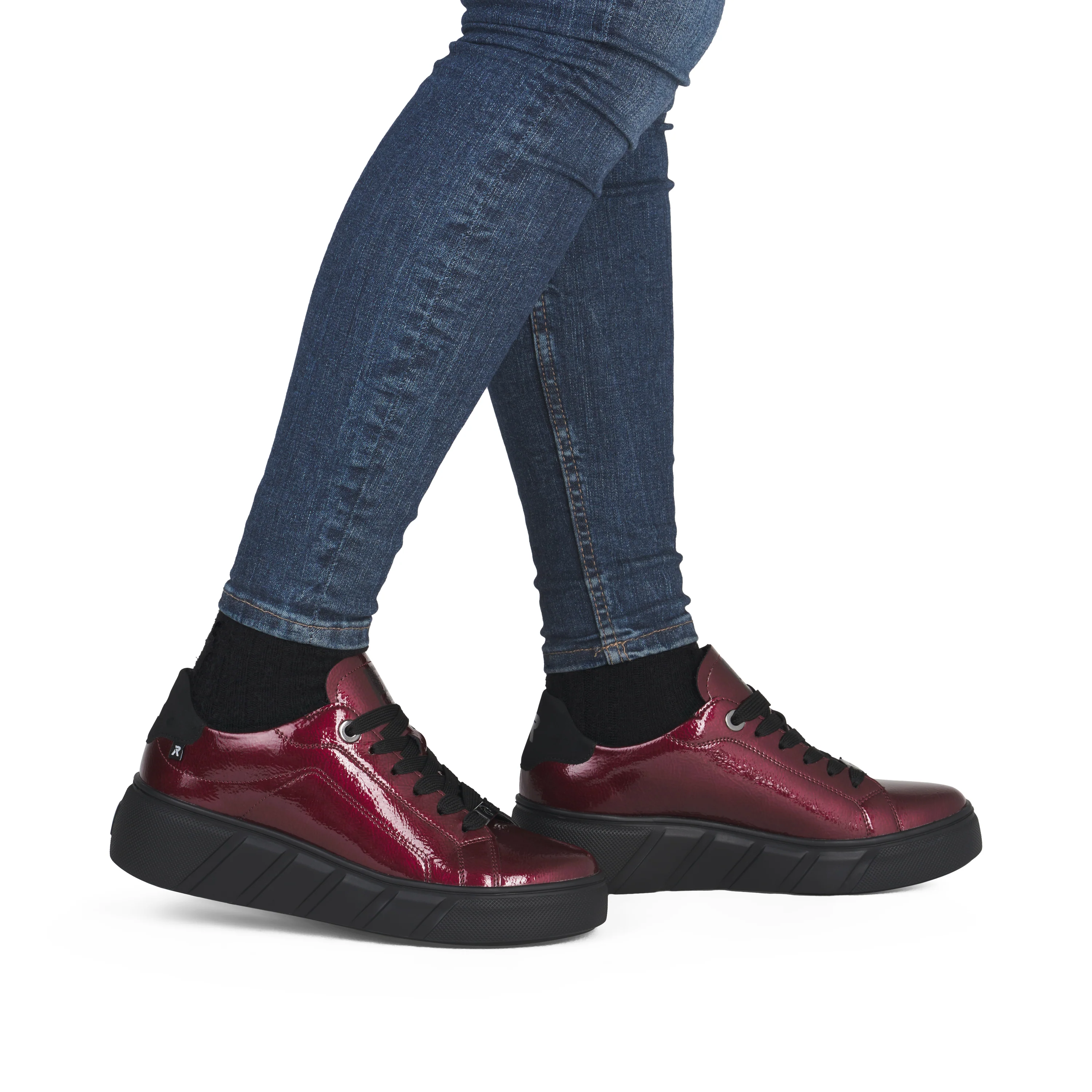 Rieker Sport Woman's Shoes - Red | W2601-35 - Image 10