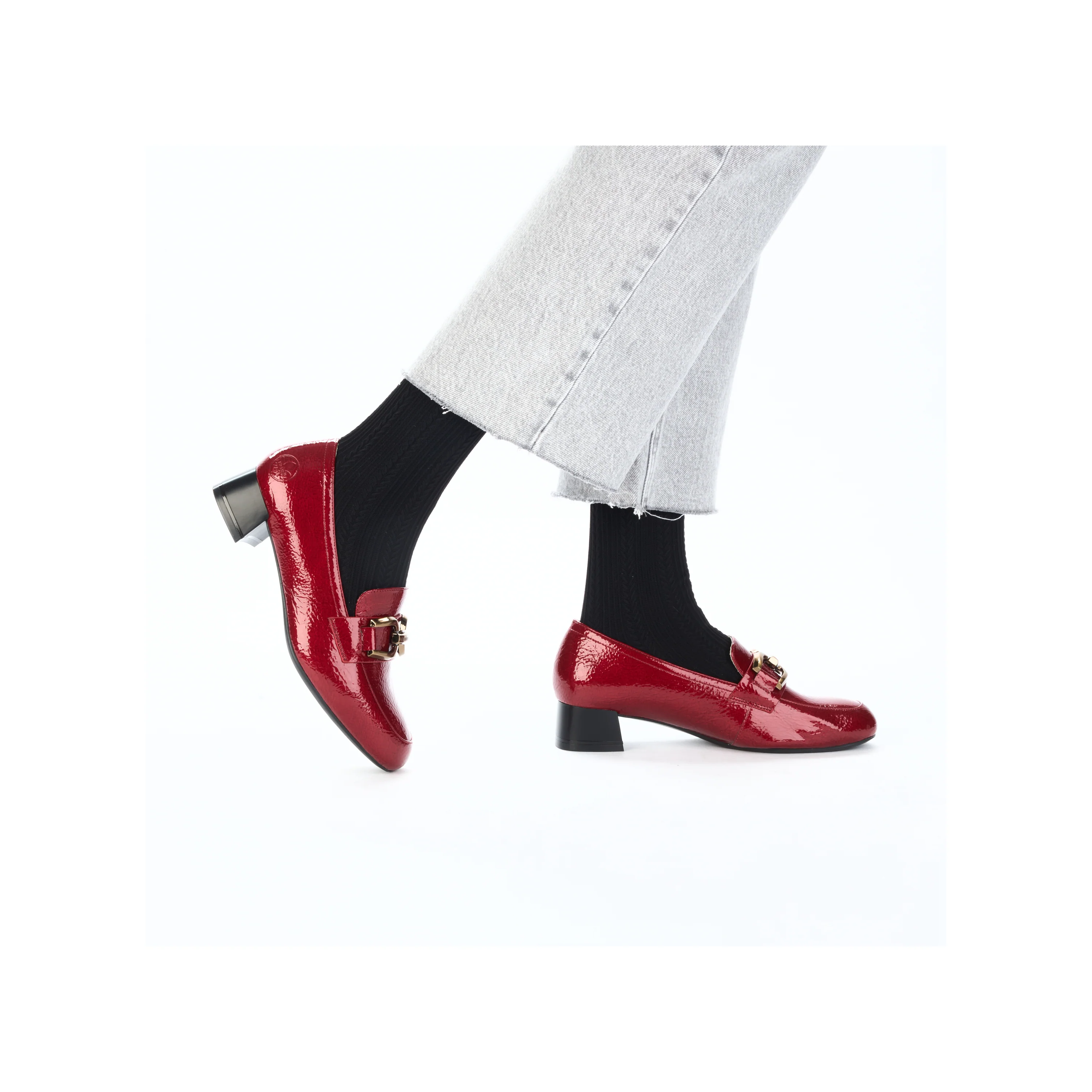 Rieker Woman's Shoes - Red | 45052-33 - Image 11