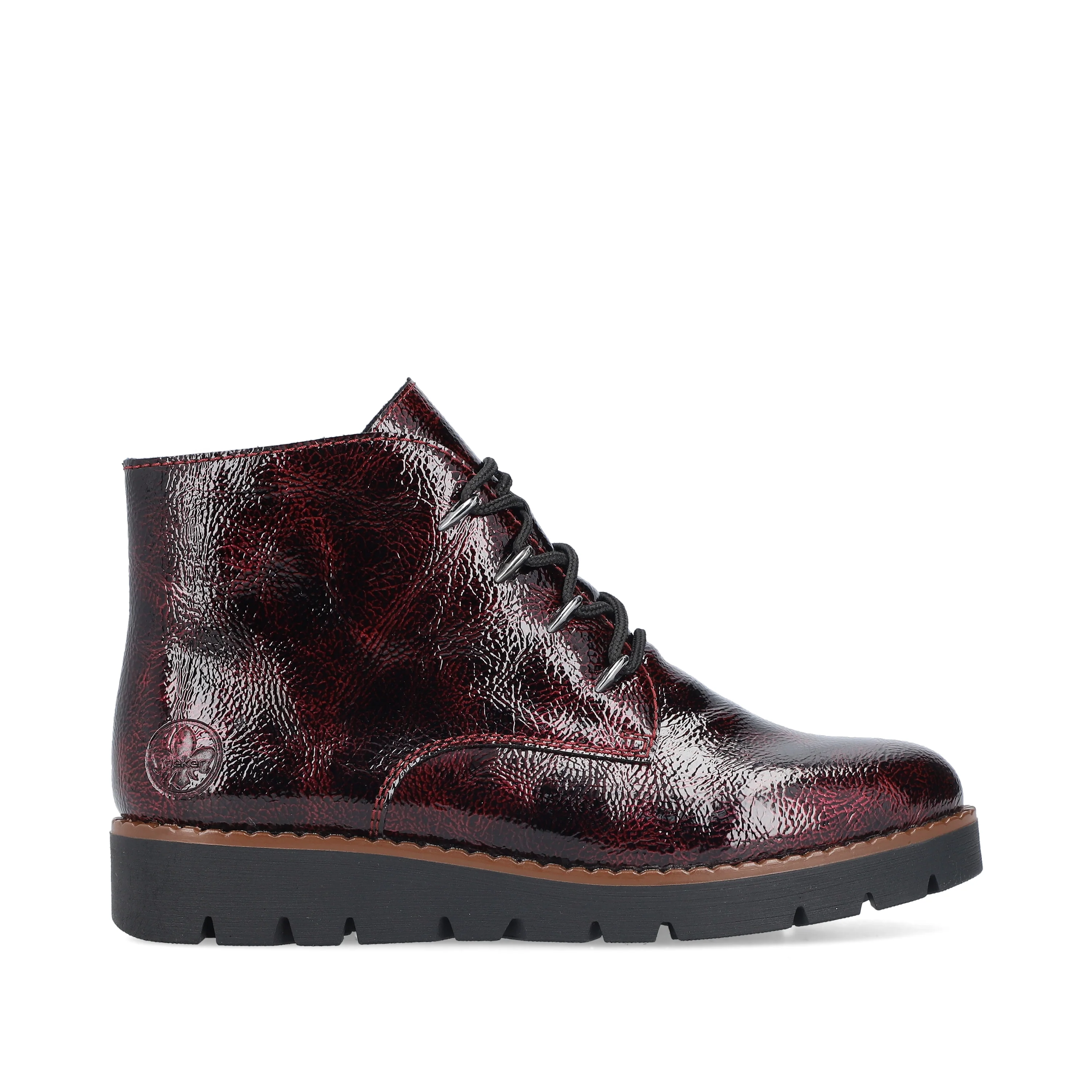 Rieker Woman's Boots - Red | 44902-35 - Image 11