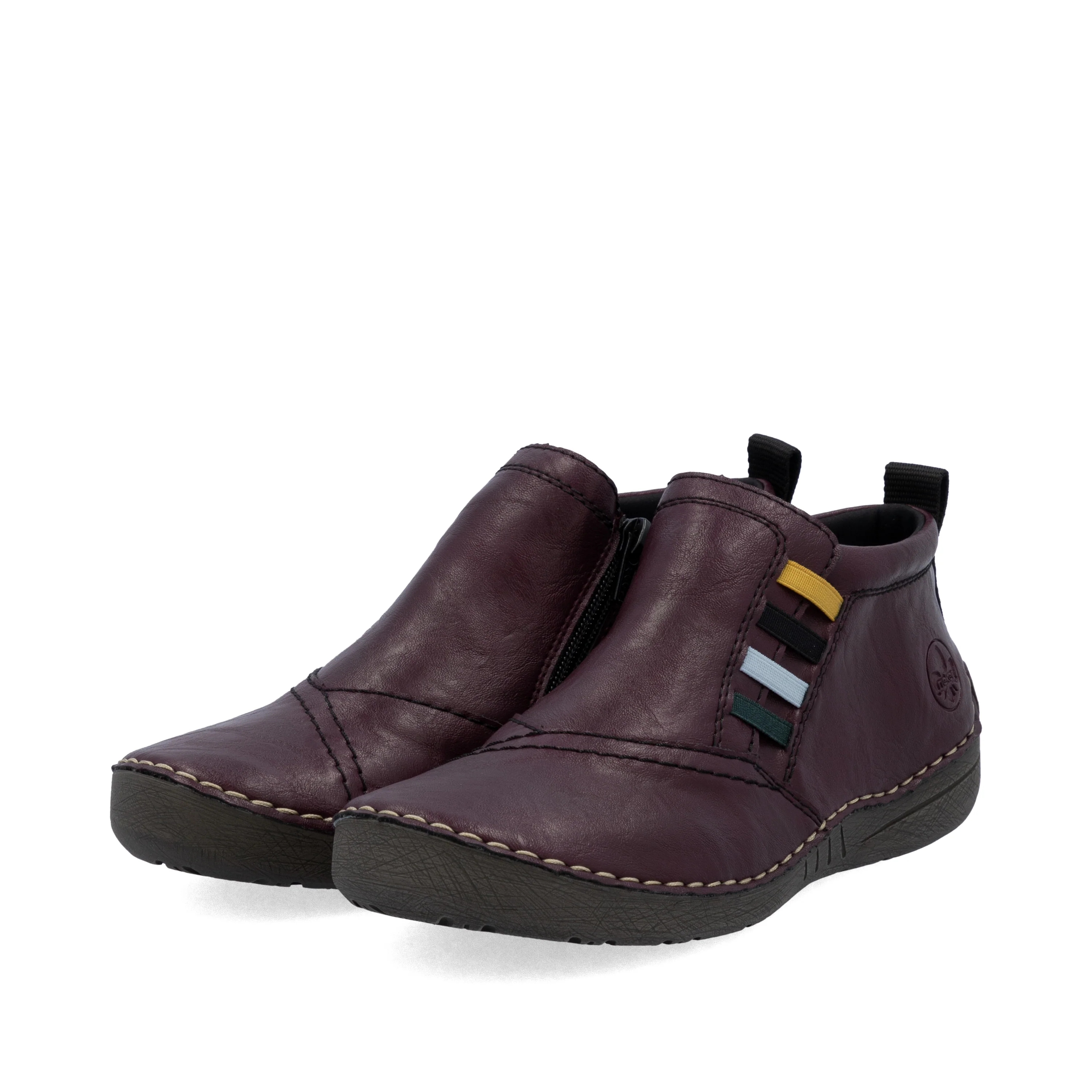 Rieker Woman's Boots - Red | 52584-30 - Image 8