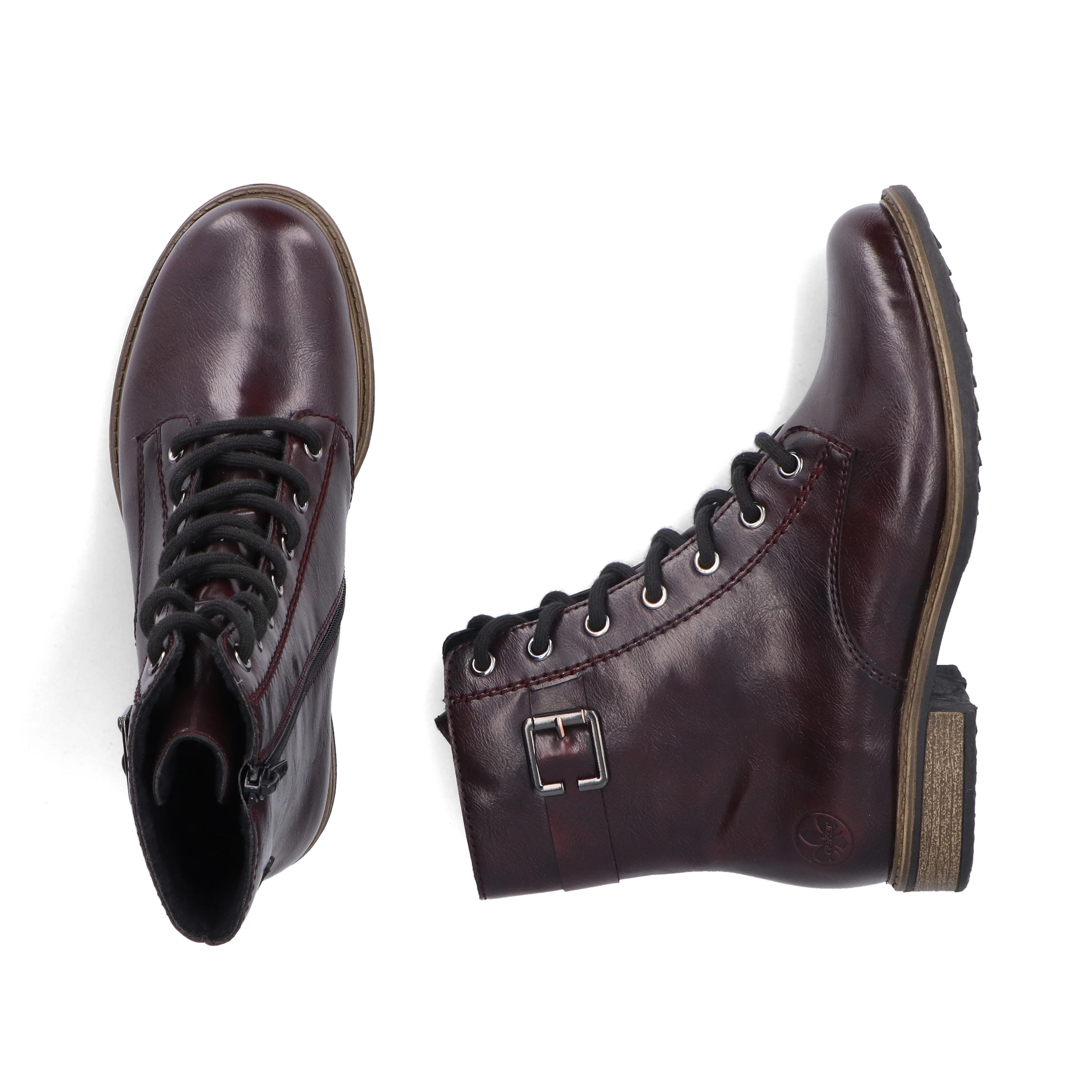 Rieker Woman's Boots - Red | 74802-35 - Image 9