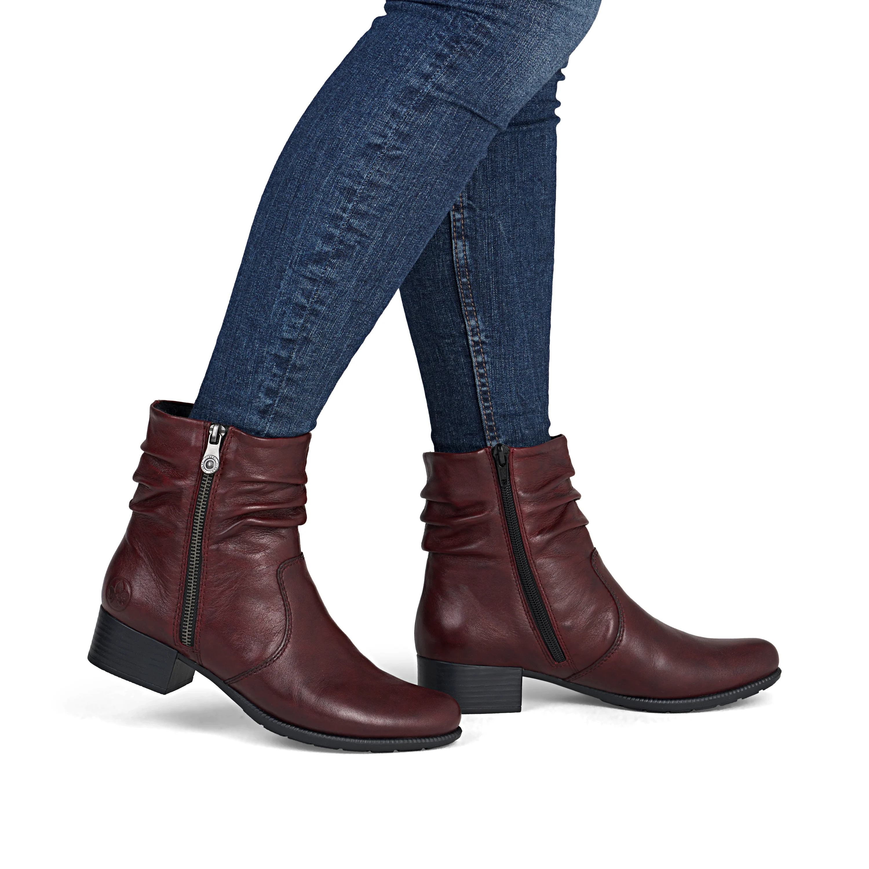 Rieker Woman's Boots - Red | 78656-35 - Image 10