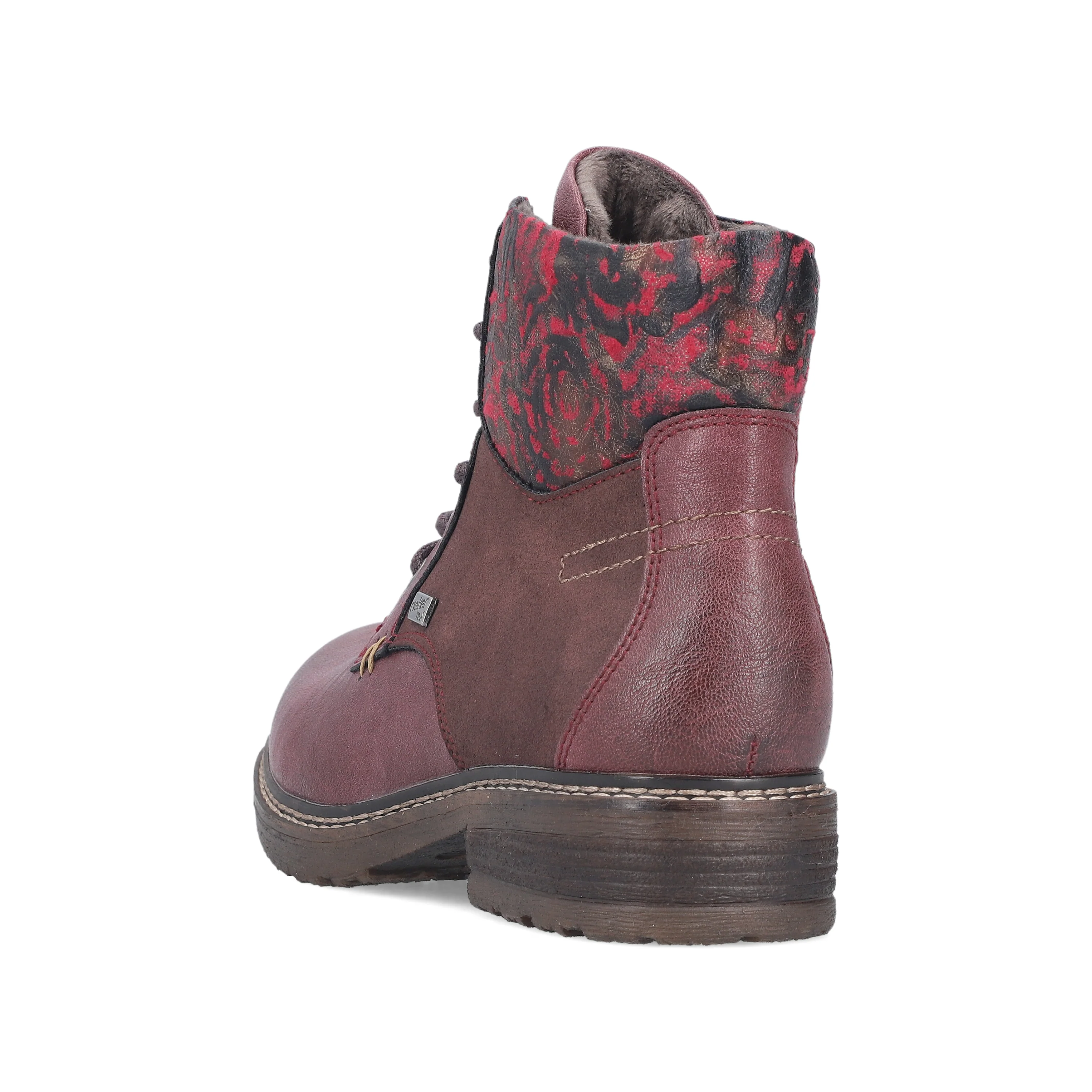 Rieker Woman's Boots - Red | 94712-35 - Image 3