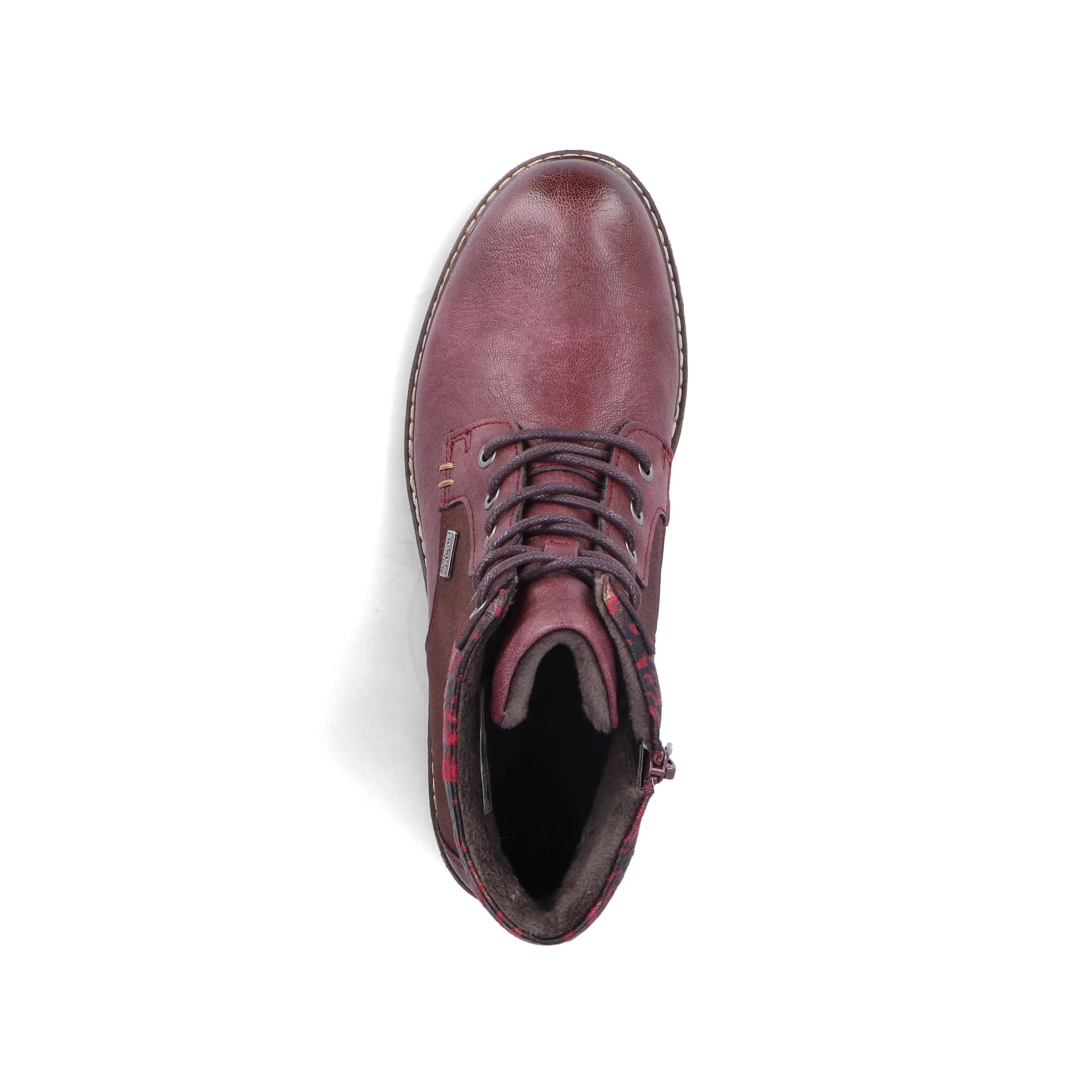 Rieker Woman's Boots - Red | 94712-35 - Image 4