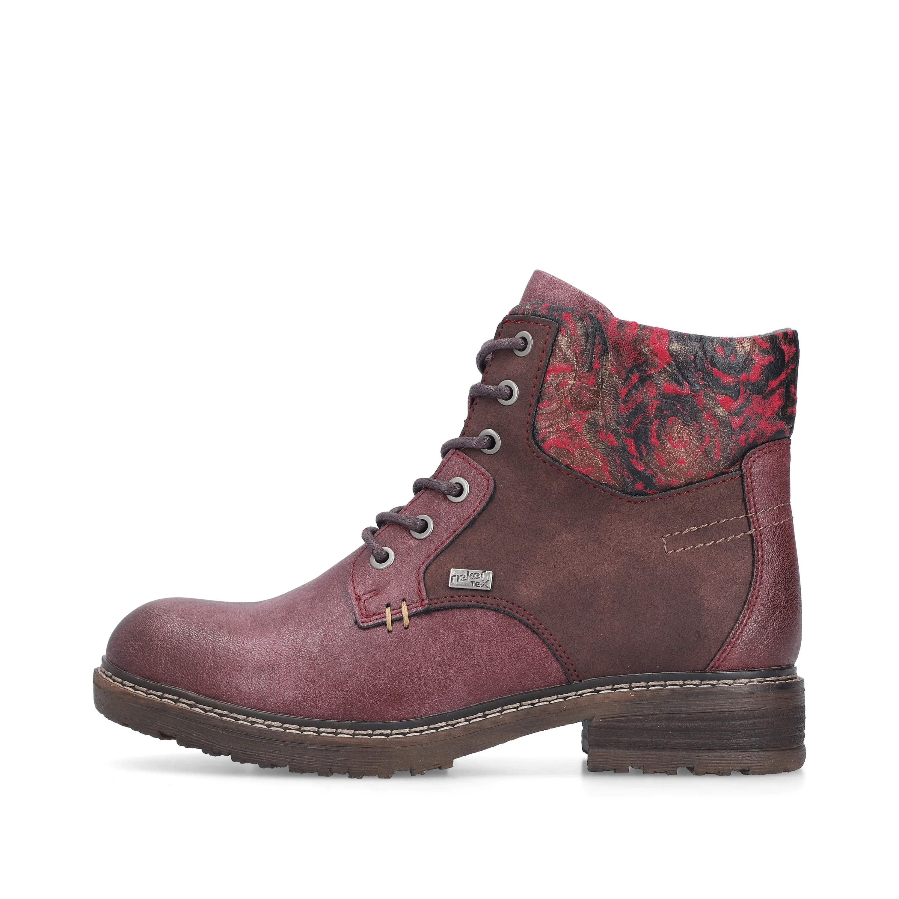 Rieker Woman's Boots - Red | 94712-35 - Image 5