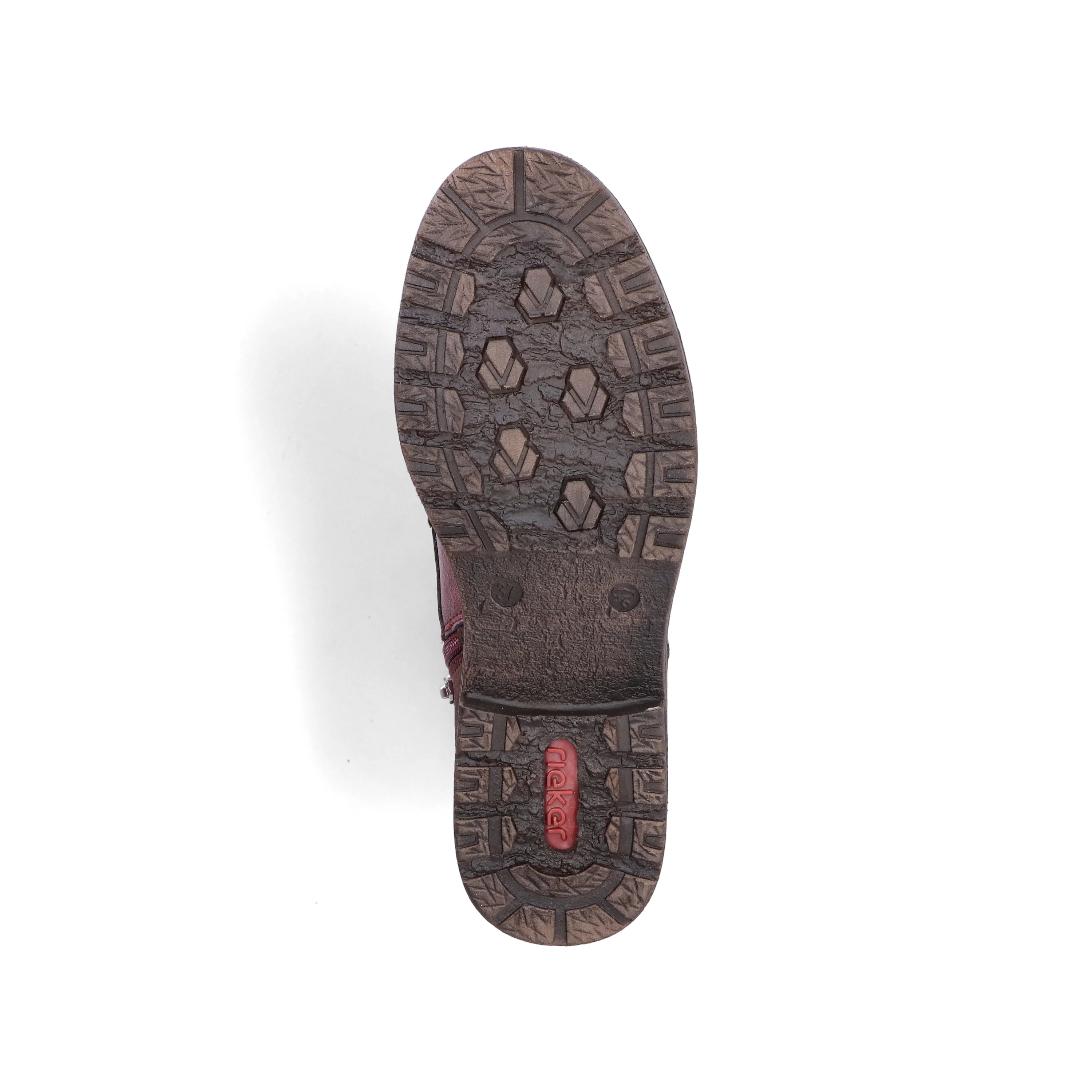 Rieker Woman's Boots - Red | 94712-35 - Image 7