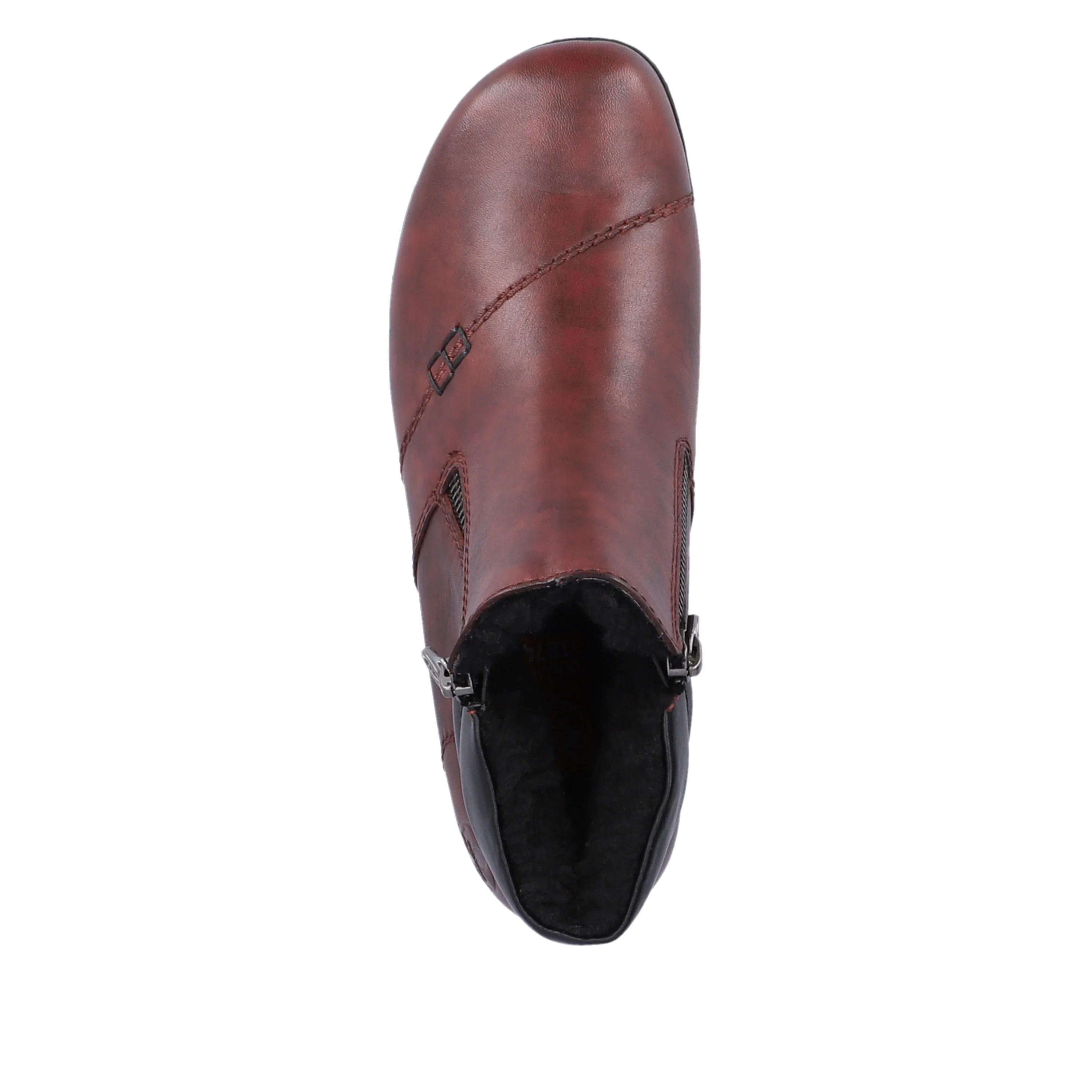 Rieker Woman's Boots - Red | L4655-35 - Image 4
