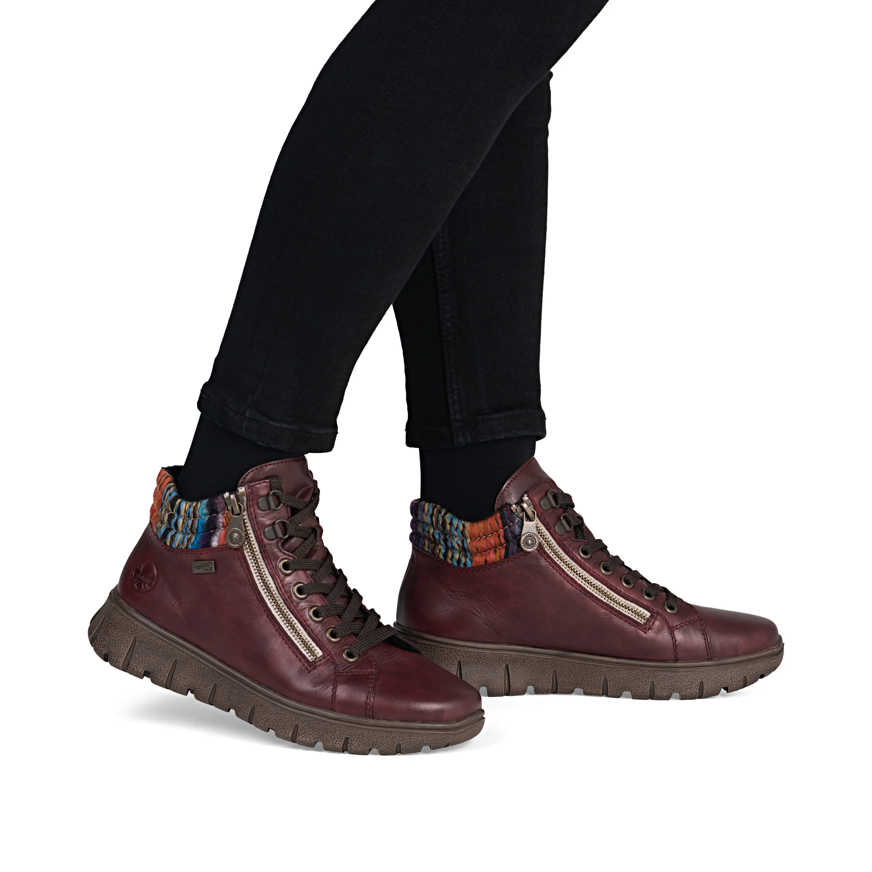 Rieker Woman's Boots - Red | N1305-35 - Image 10