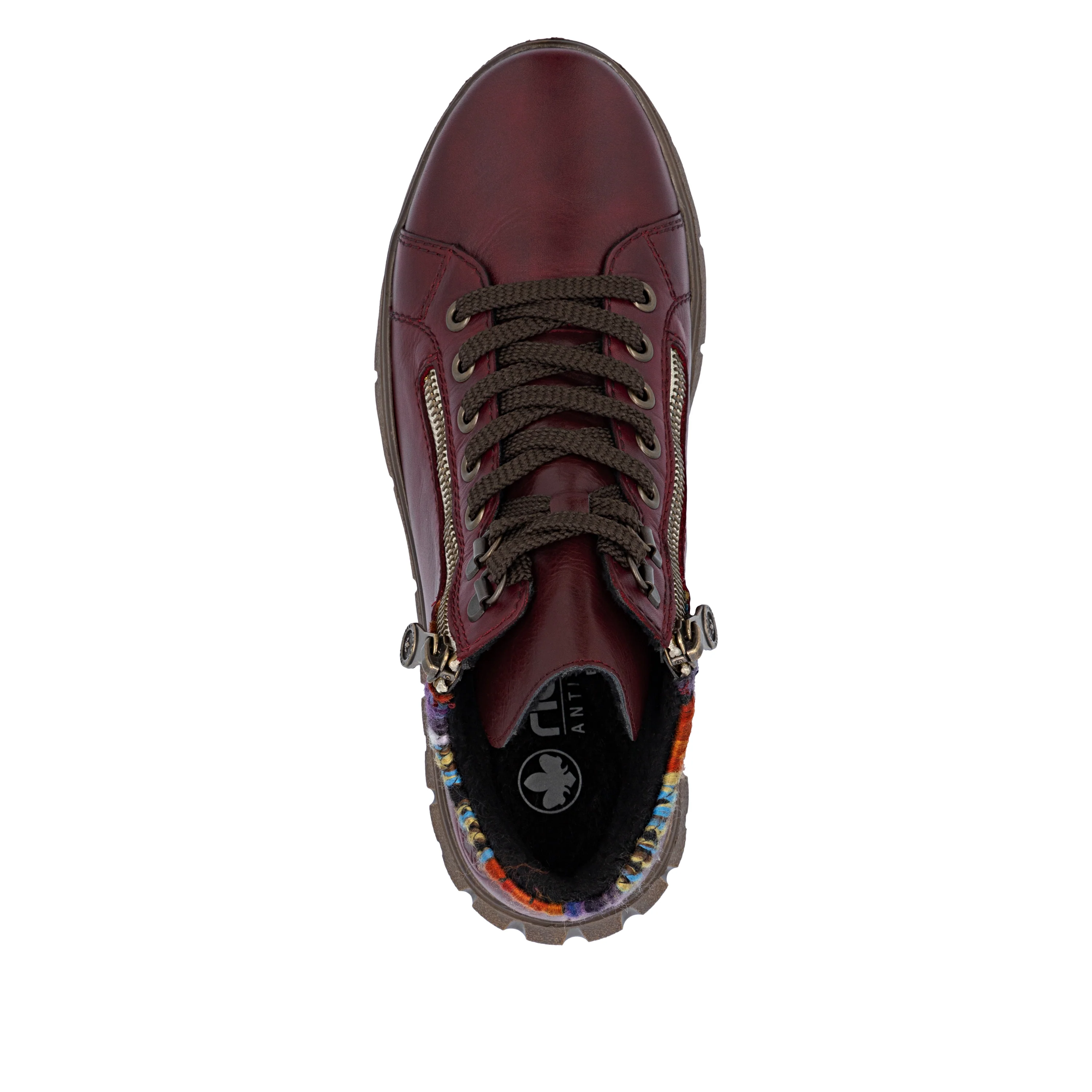 Rieker Woman's Boots - Red | N1305-35 - Image 4
