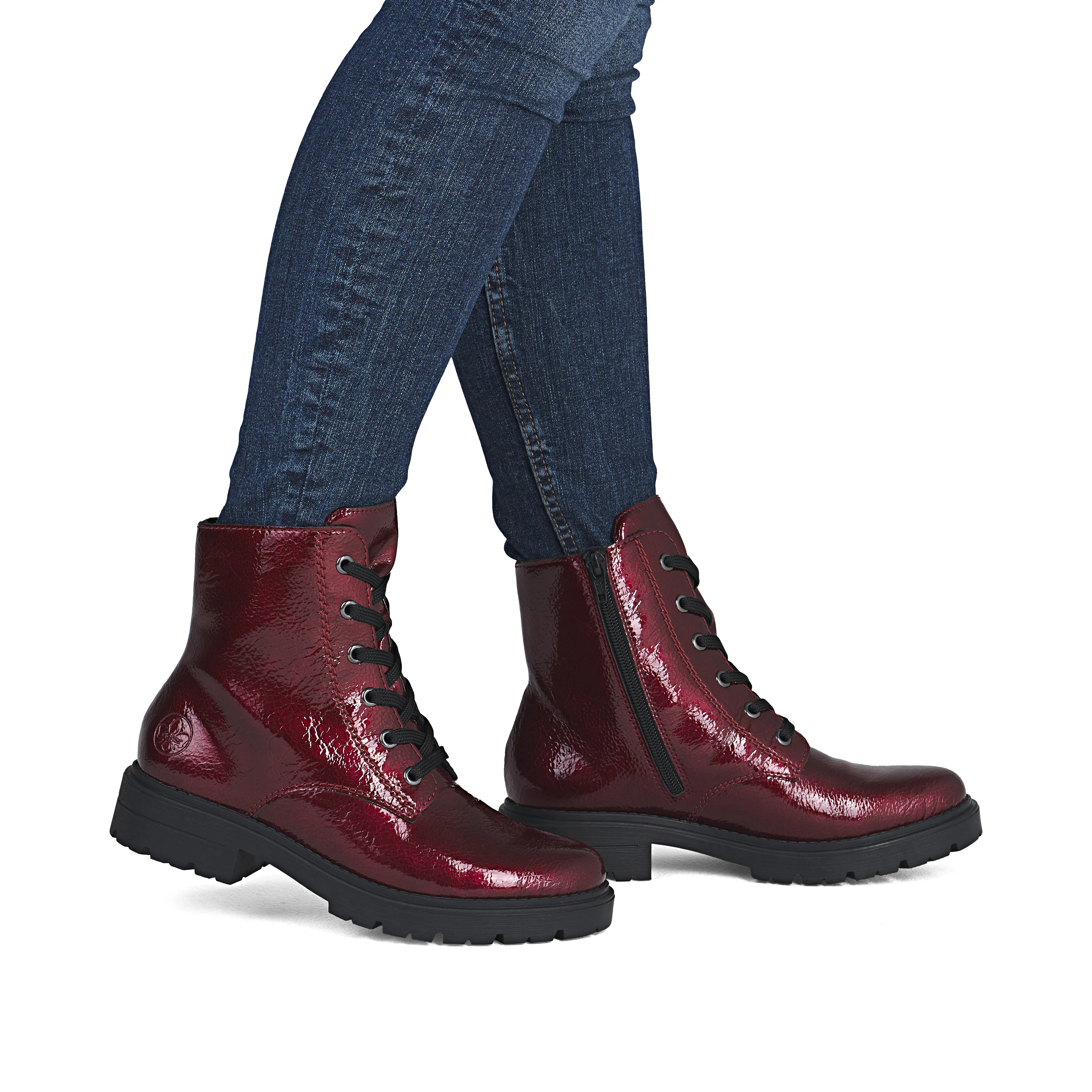 Rieker Woman's Boots - Red | Z2841-33 - Image 10