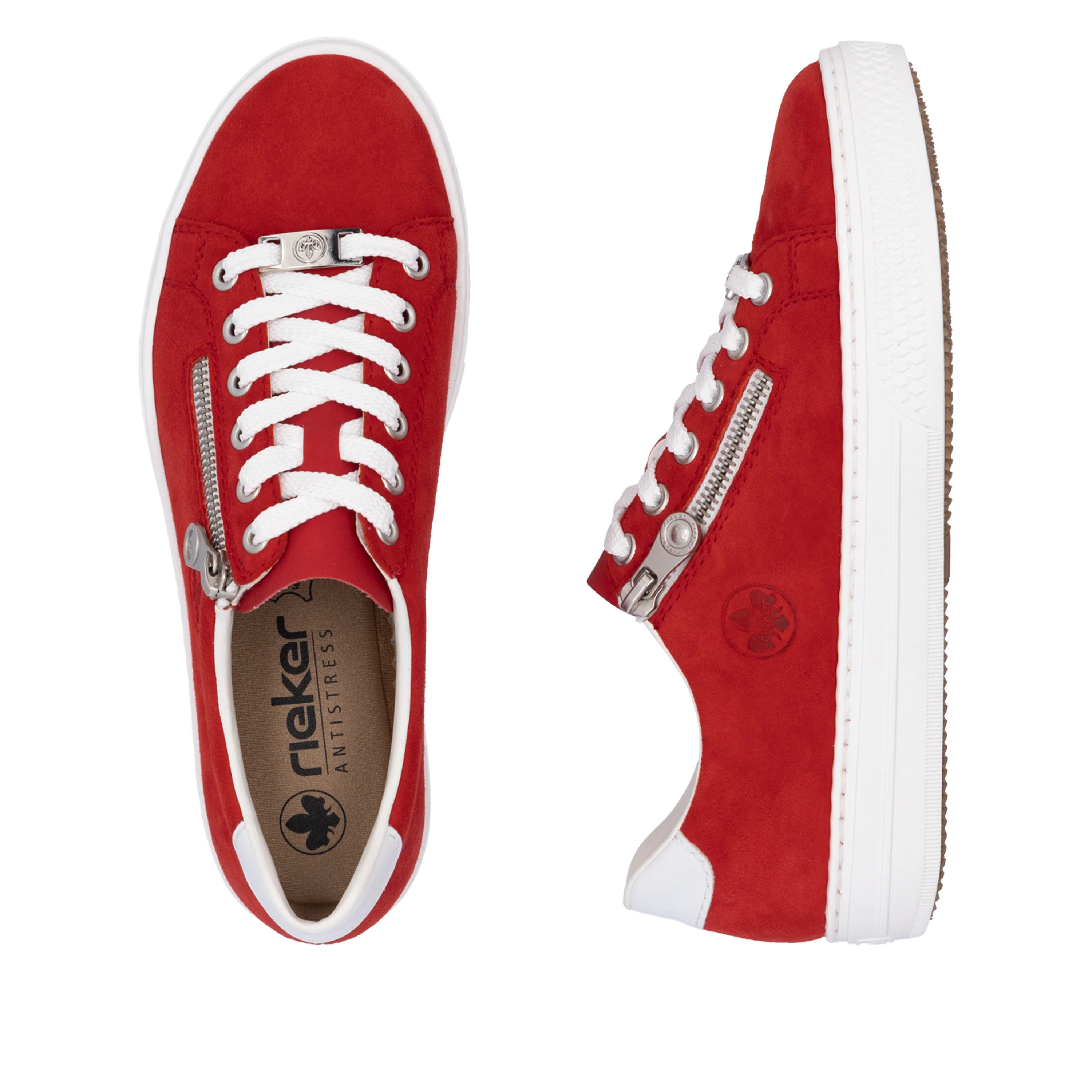 Rieker Woman's Shoes - Red | L59L1-33 - Image 9