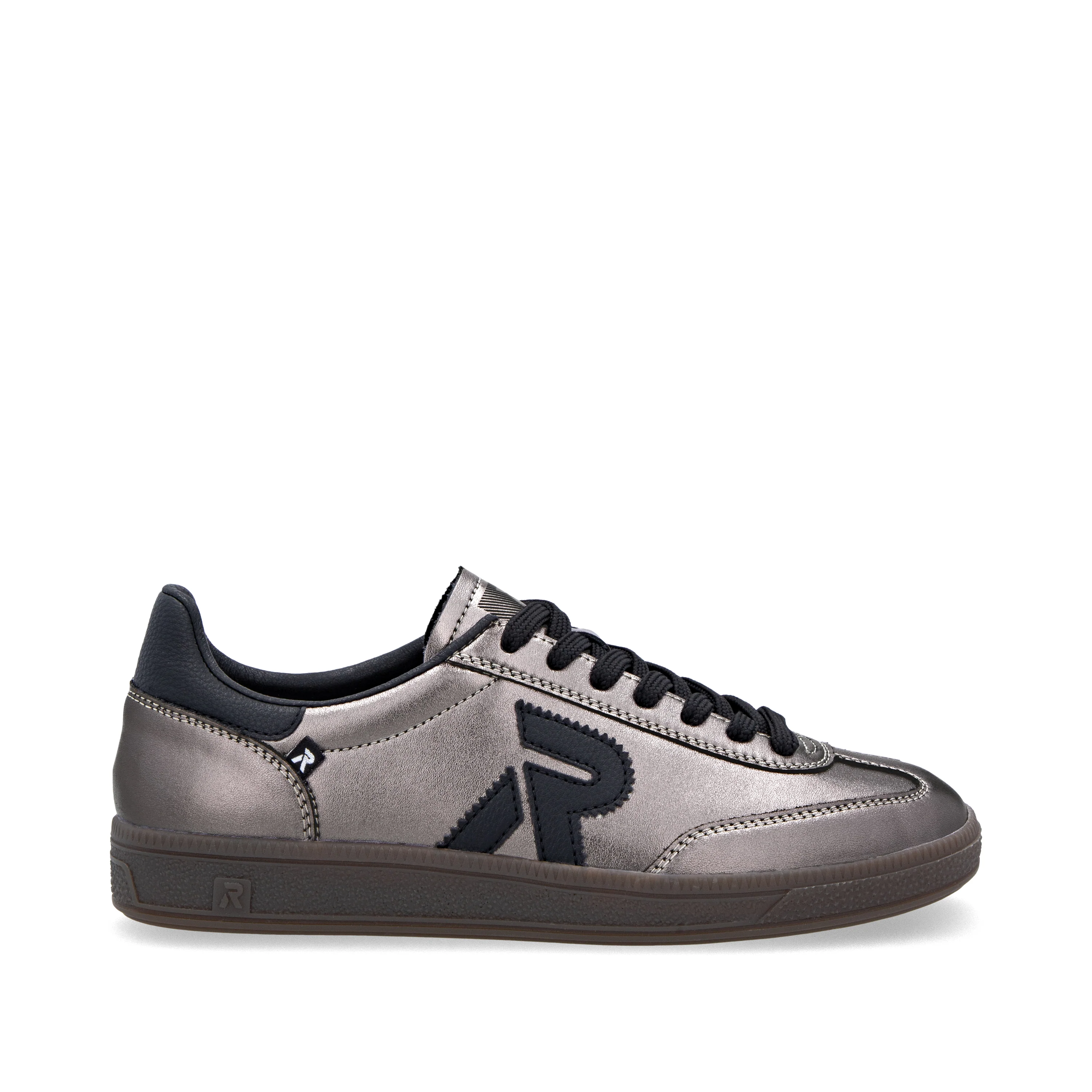 Rieker Sport Woman's Shoes - Silver/Platinum | W2200-91 - Image 11