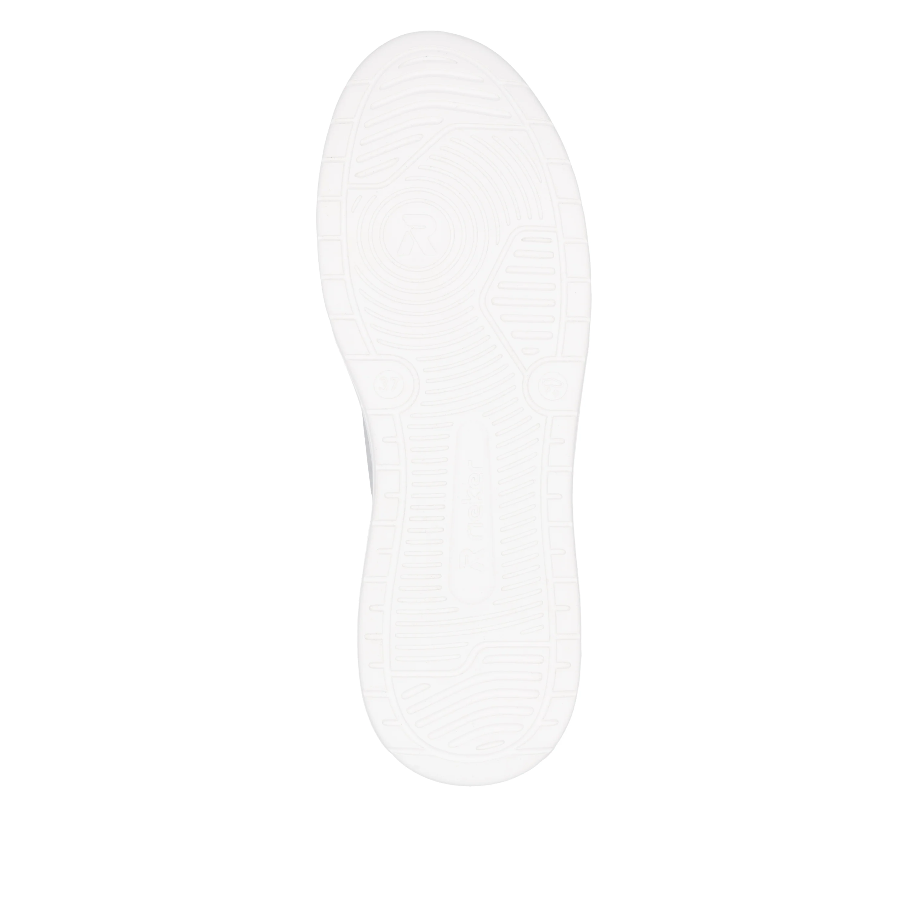 Rieker Sport Woman's Shoes - Silver/Platinum | W2301-90 - Image 8