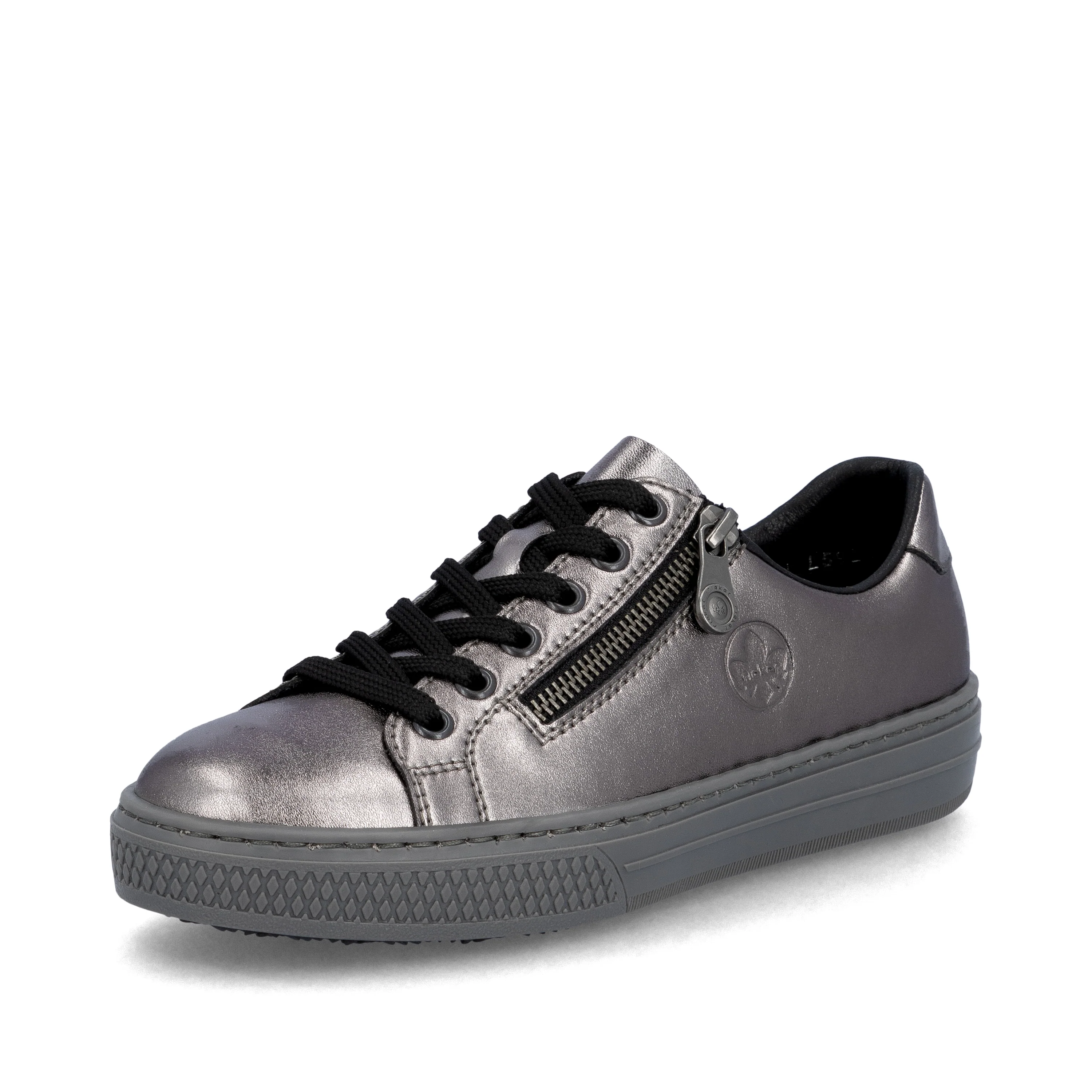 Rieker Woman's Shoes - Silver/Platinum | L59L1-90