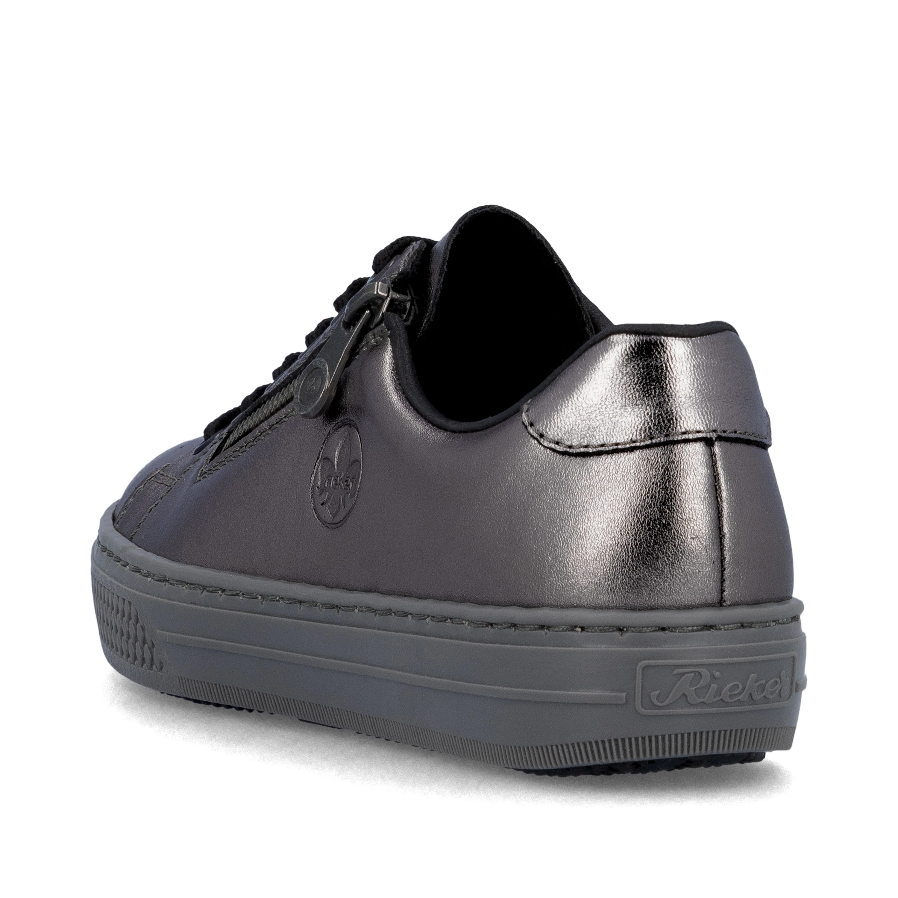Rieker Woman's Shoes - Silver/Platinum | L59L1-90 - Image 3