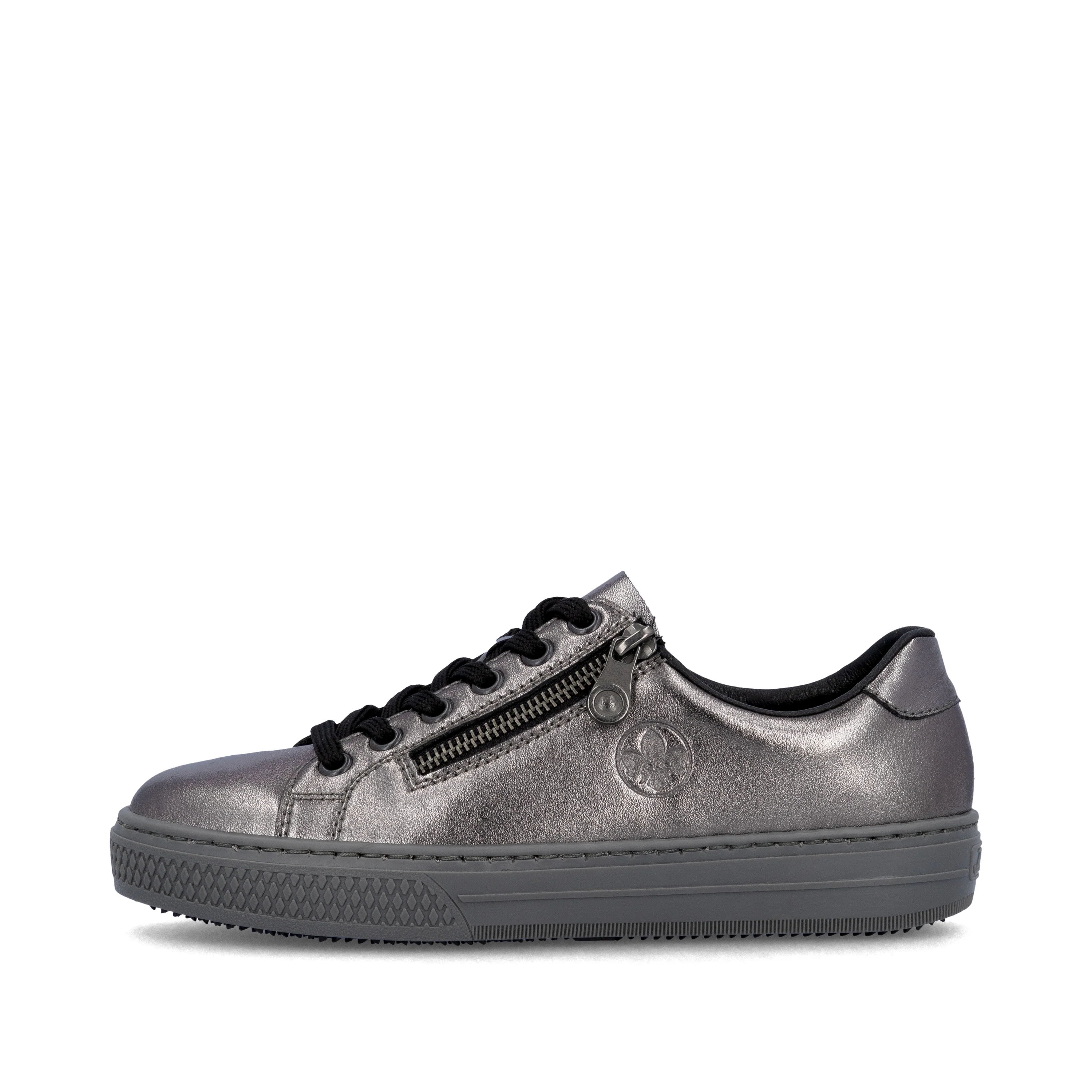 Rieker Woman's Shoes - Silver/Platinum | L59L1-90 - Image 5