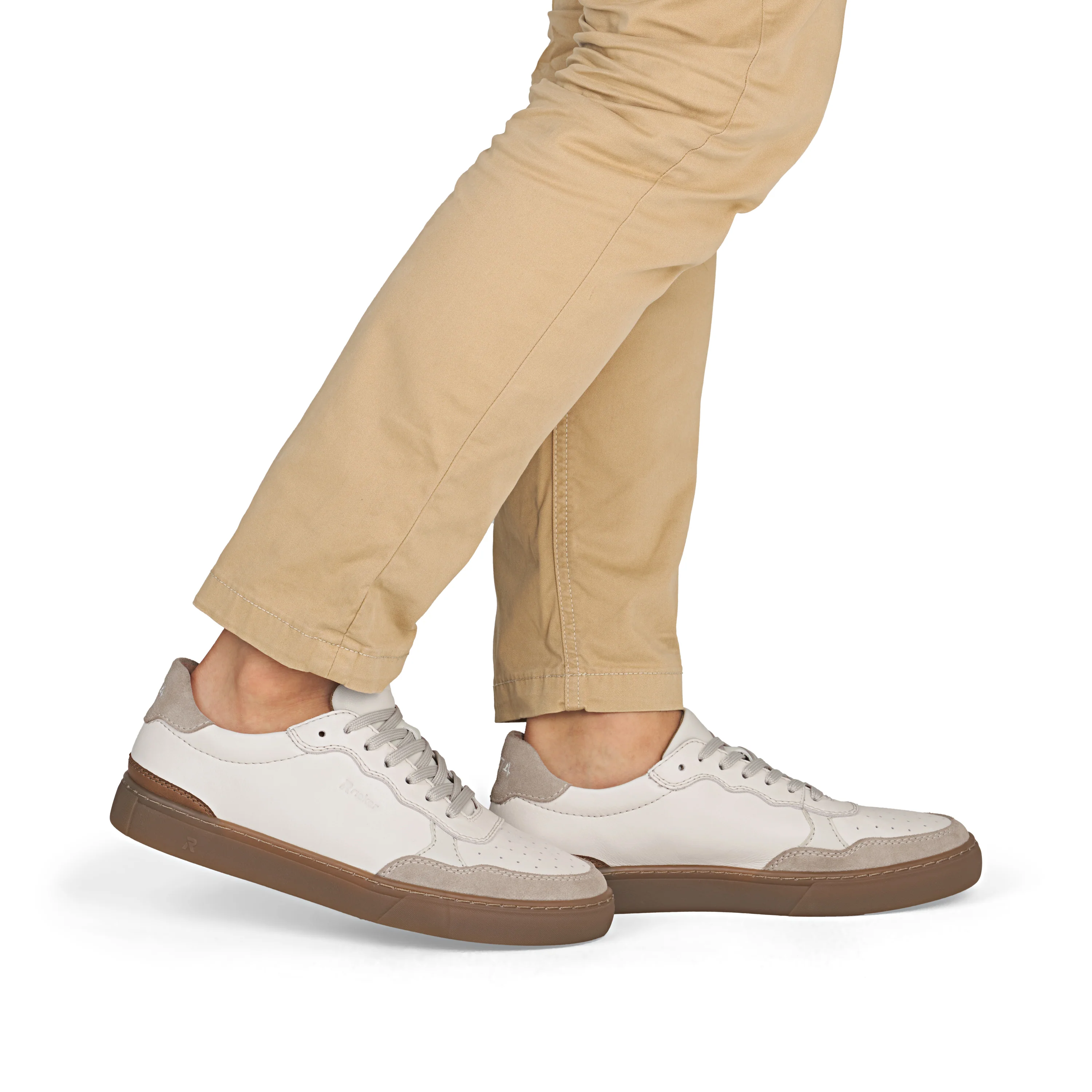 Rieker Men's Trainer - White | U0710-80 - Image 20