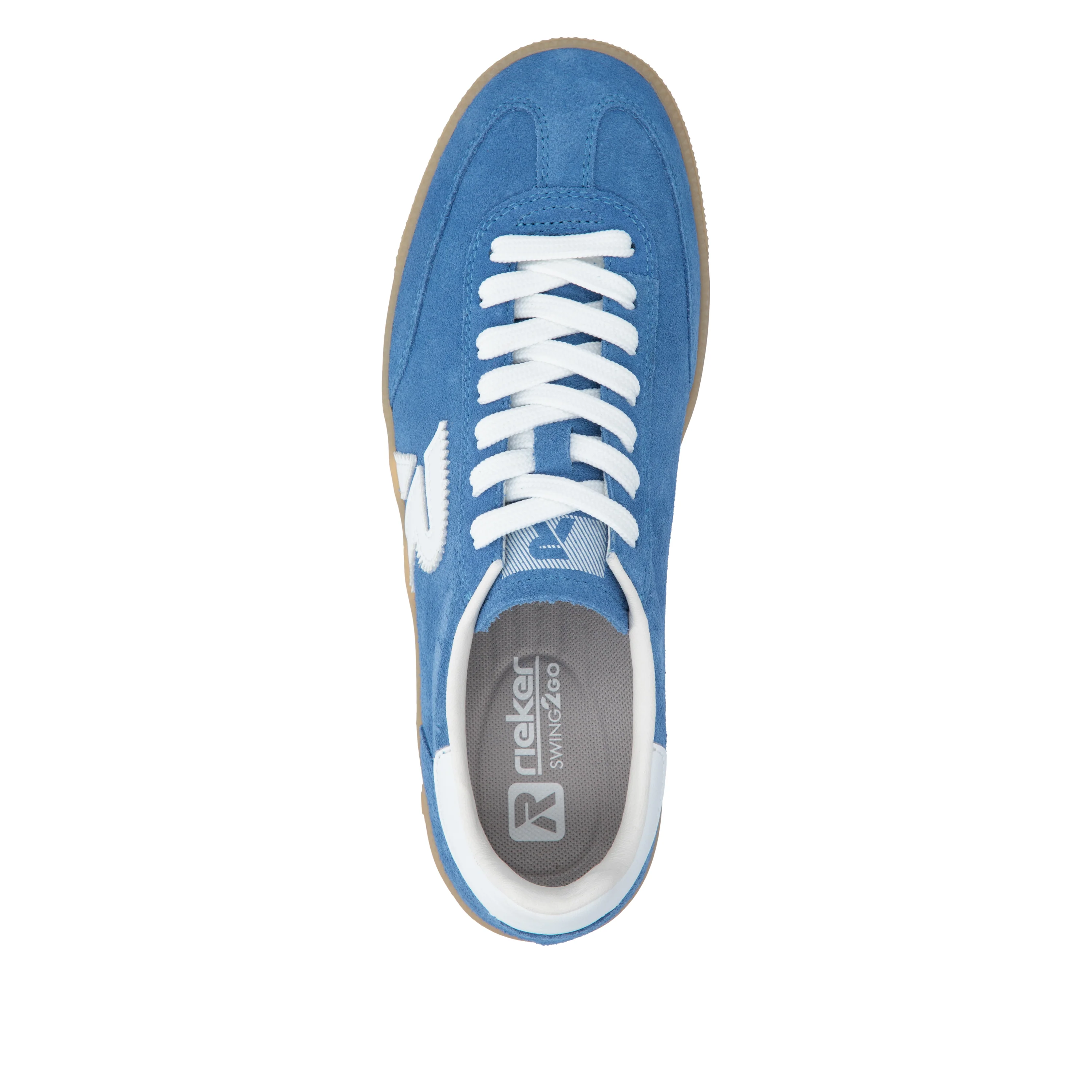 Rieker Sport Men's Trainer - Blue | U2200-12 - Image 8