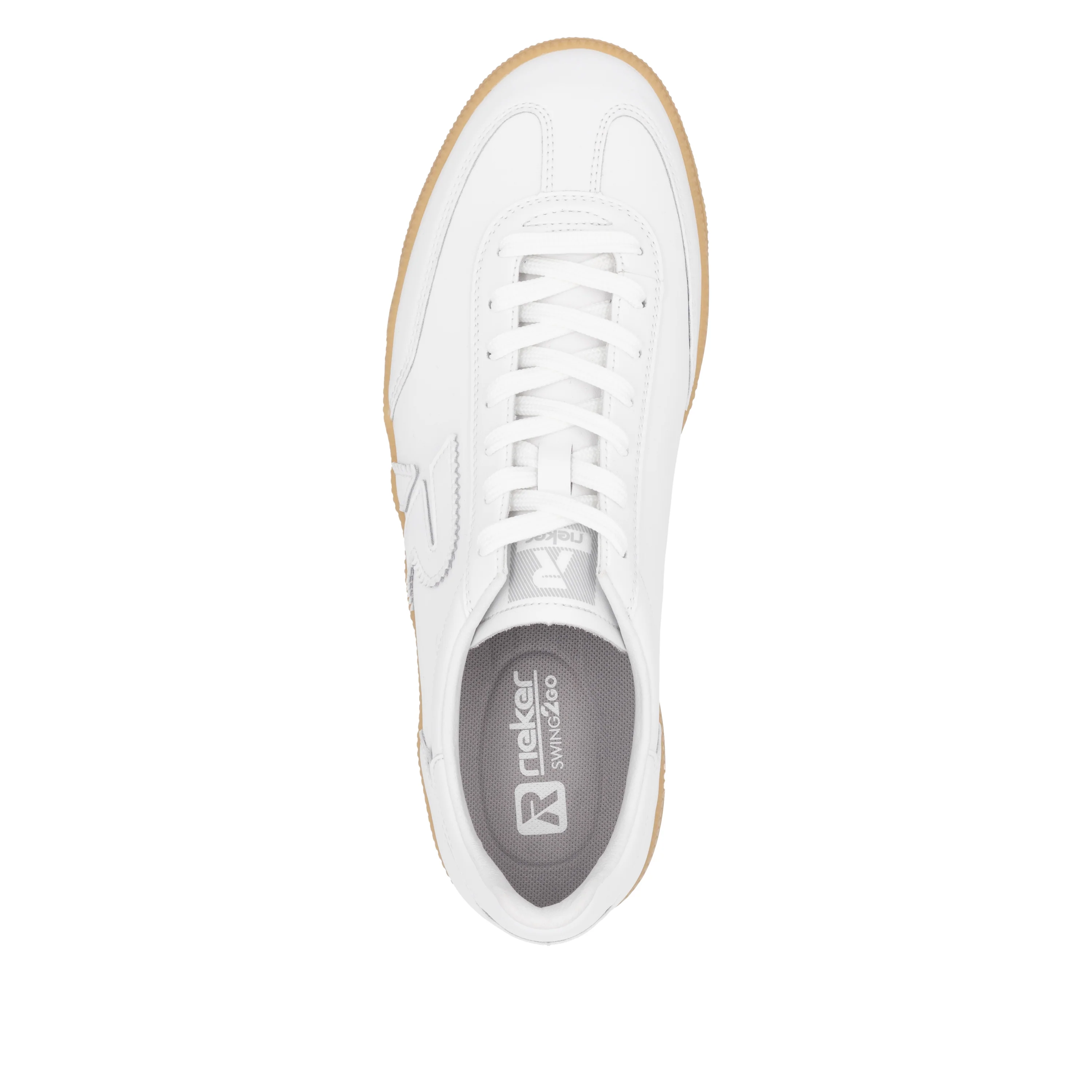 Rieker Sport Men's Trainer - White | U2200-80 - Image 4
