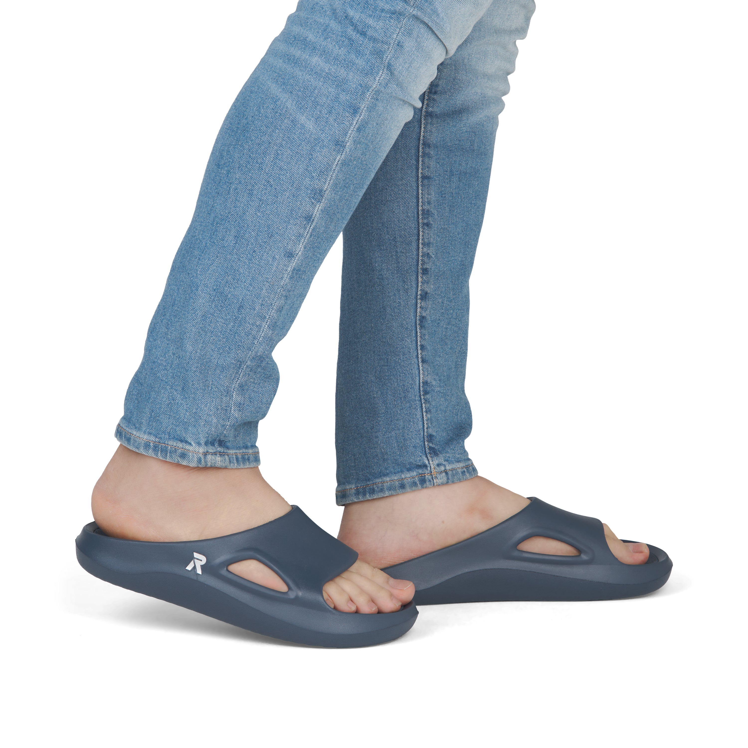 Rieker Sport Men's Slider Sandal - Blue | U3450-14 - Image 19