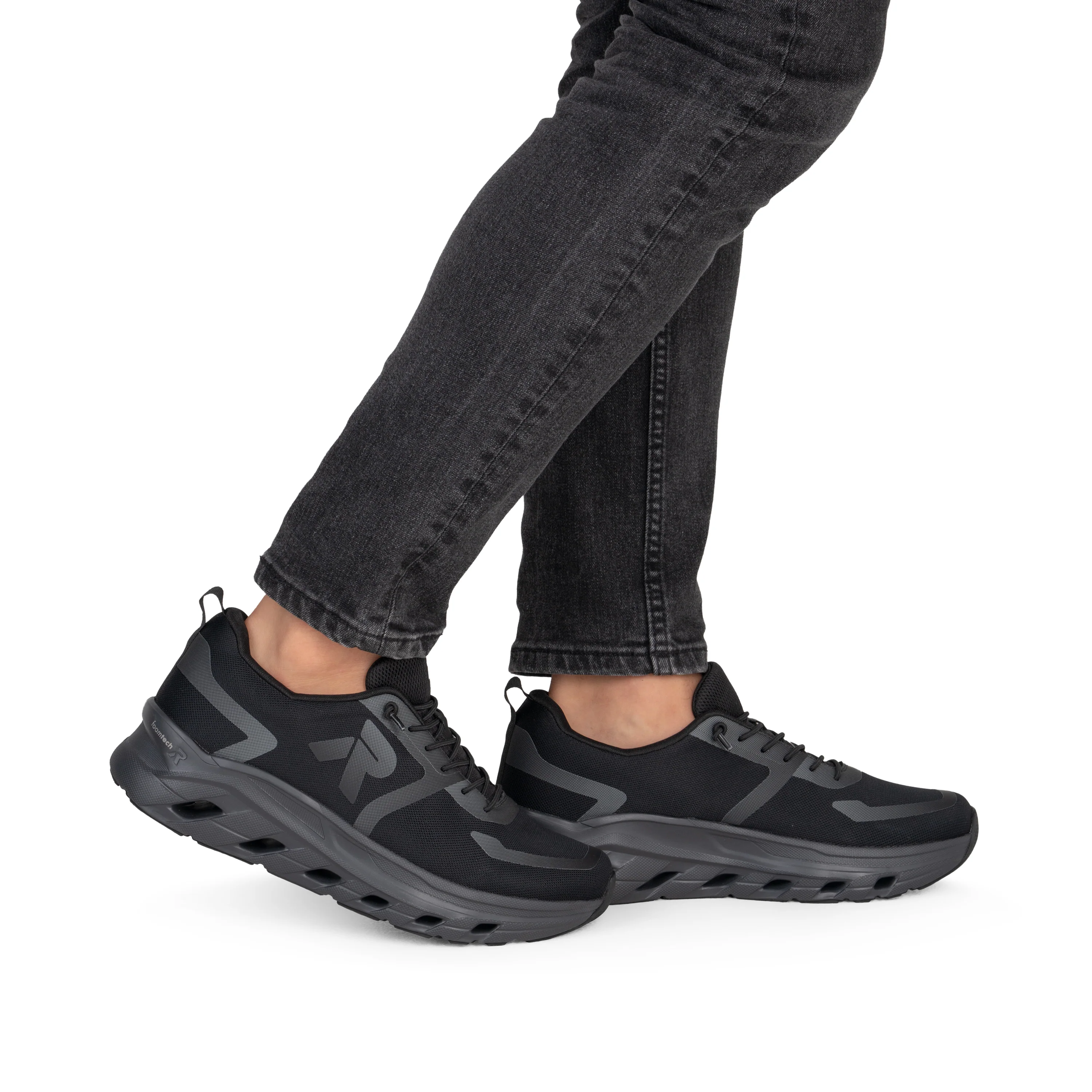 Rieker Sport Men's Trainer - Black | U3504-00 - Image 22