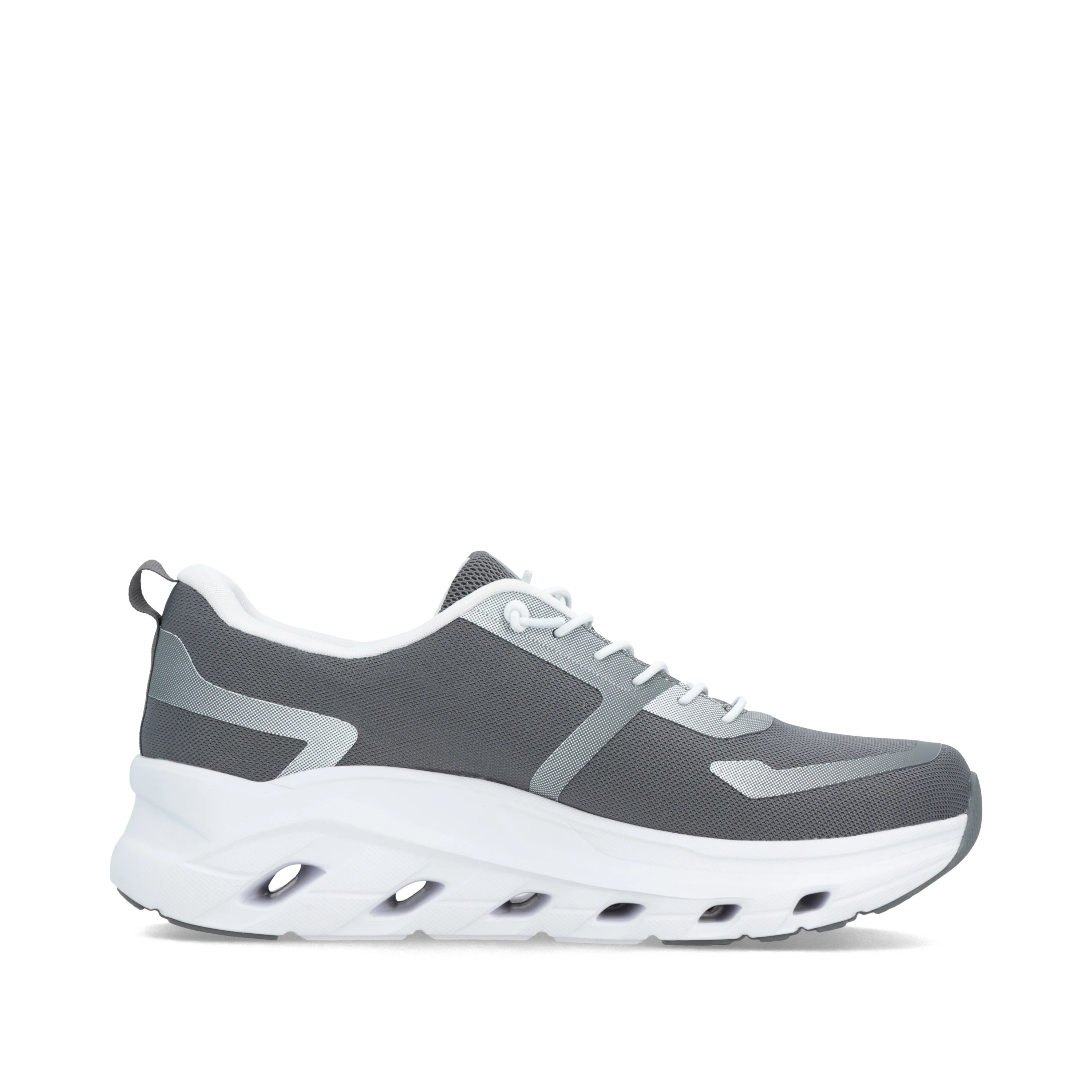 Rieker Sport Men's Trainer - Grey | U3504-45 - Image 4