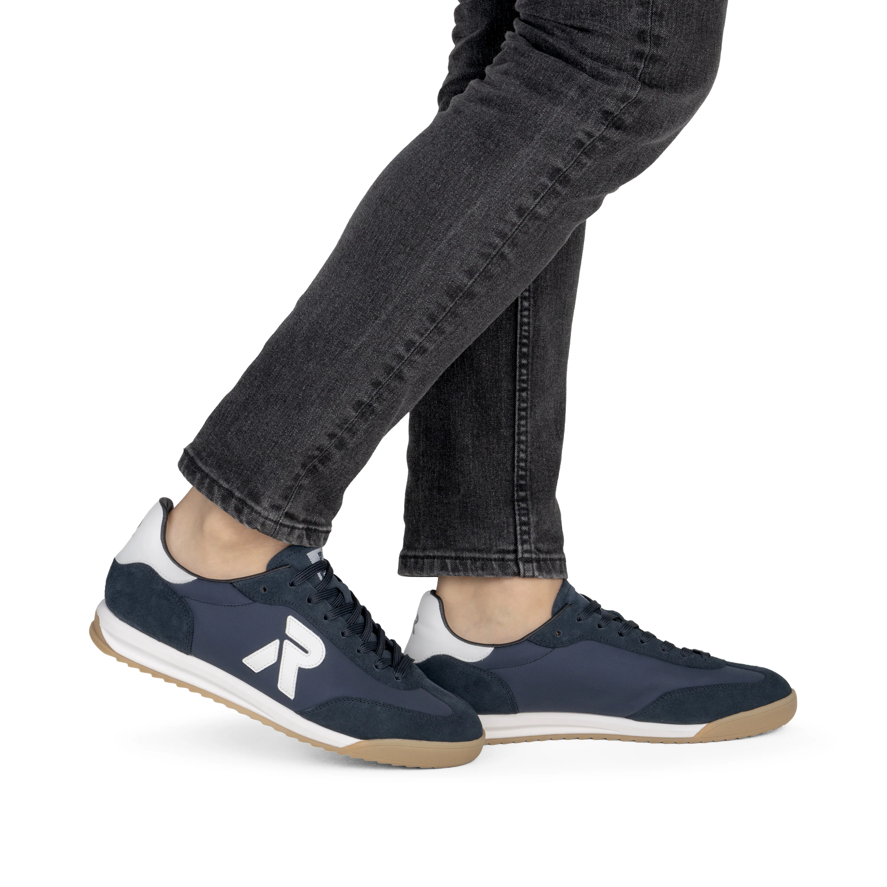 Rieker Sport Men's Trainer - Blue | U4000-14 - Image 20