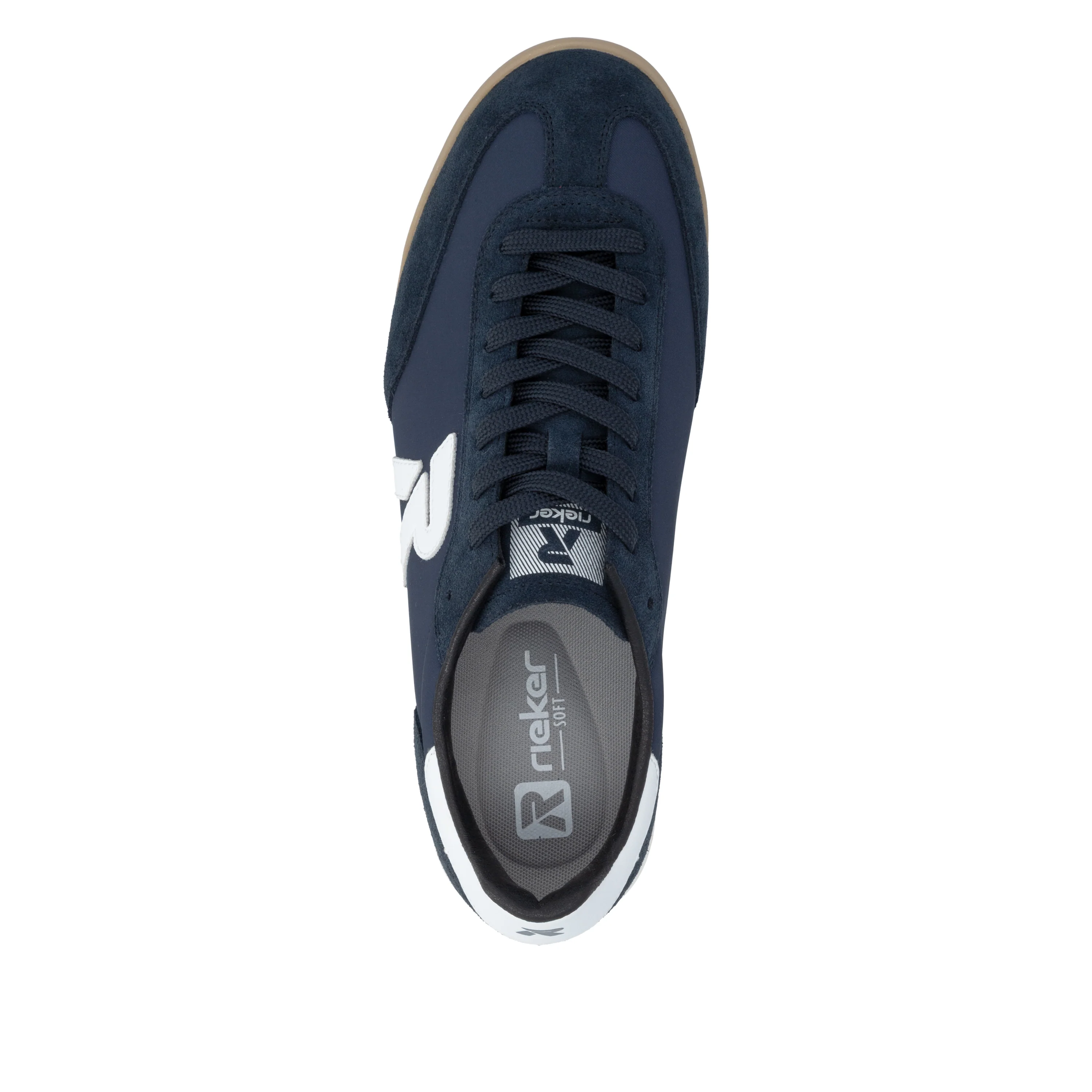 Rieker Sport Men's Trainer - Blue | U4000-14 - Image 8