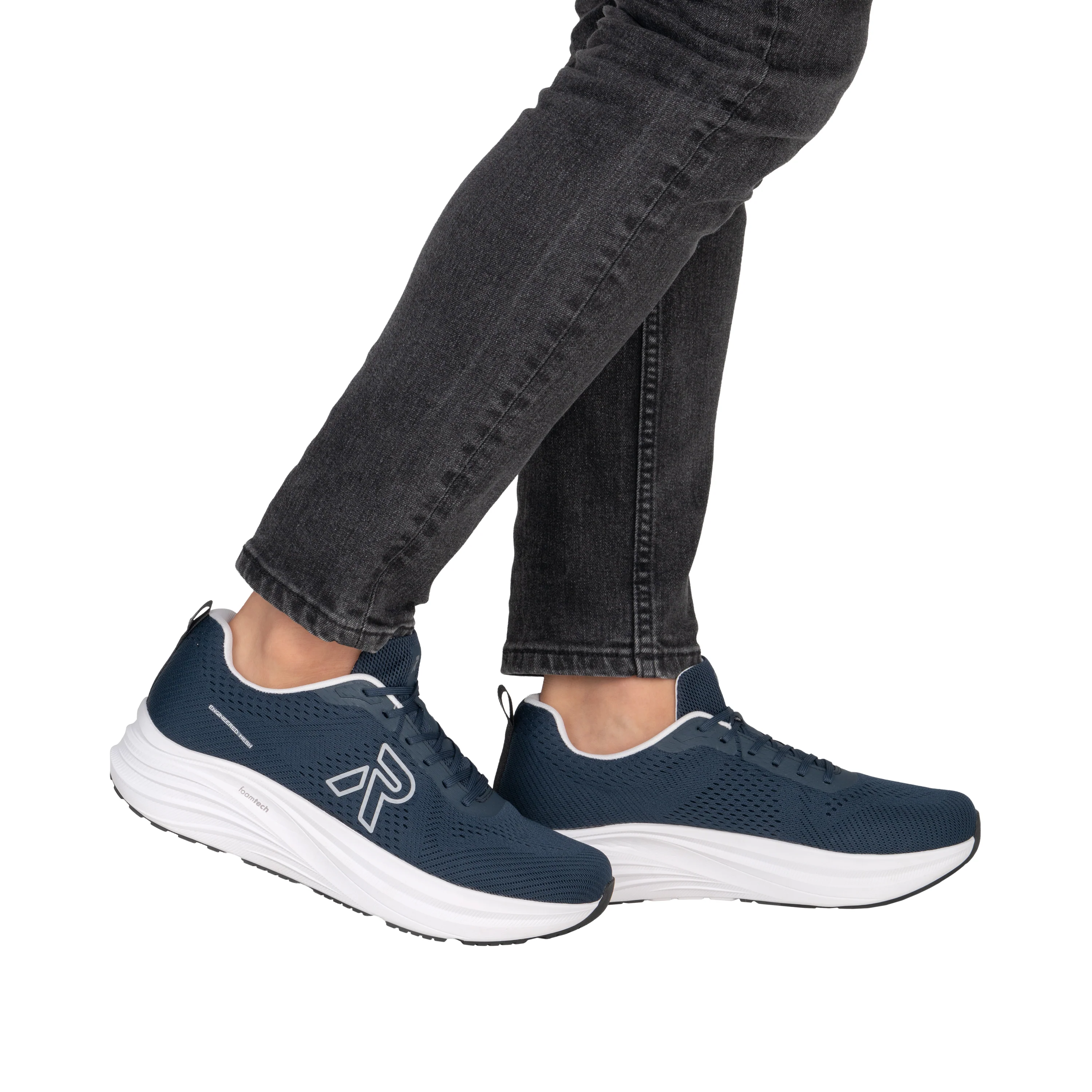 Rieker Sport Men's Trainer - Blue | U4101-14 - Image 19