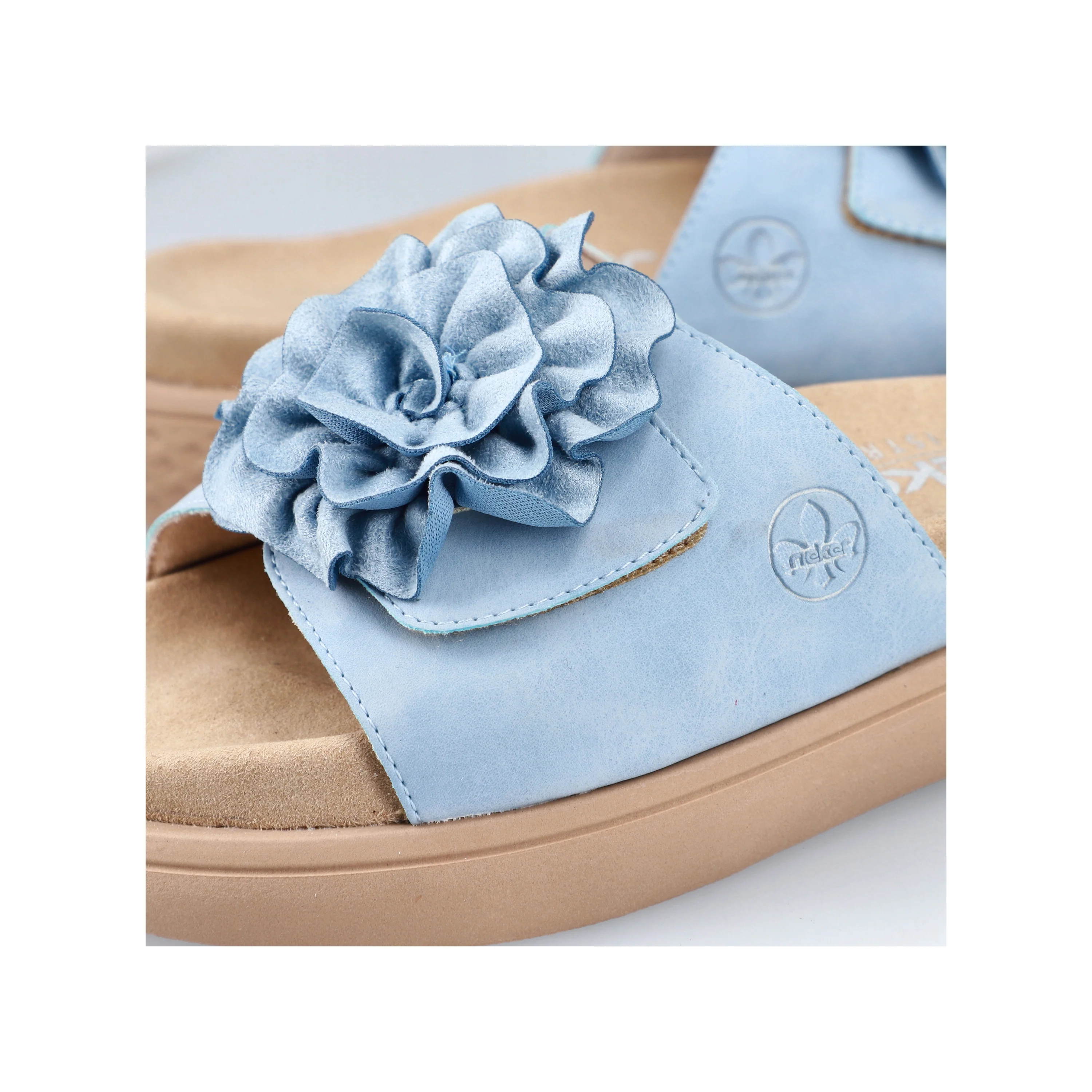 Rieker Women's Mule Sandal - Blue | V1562-10 - Image 13