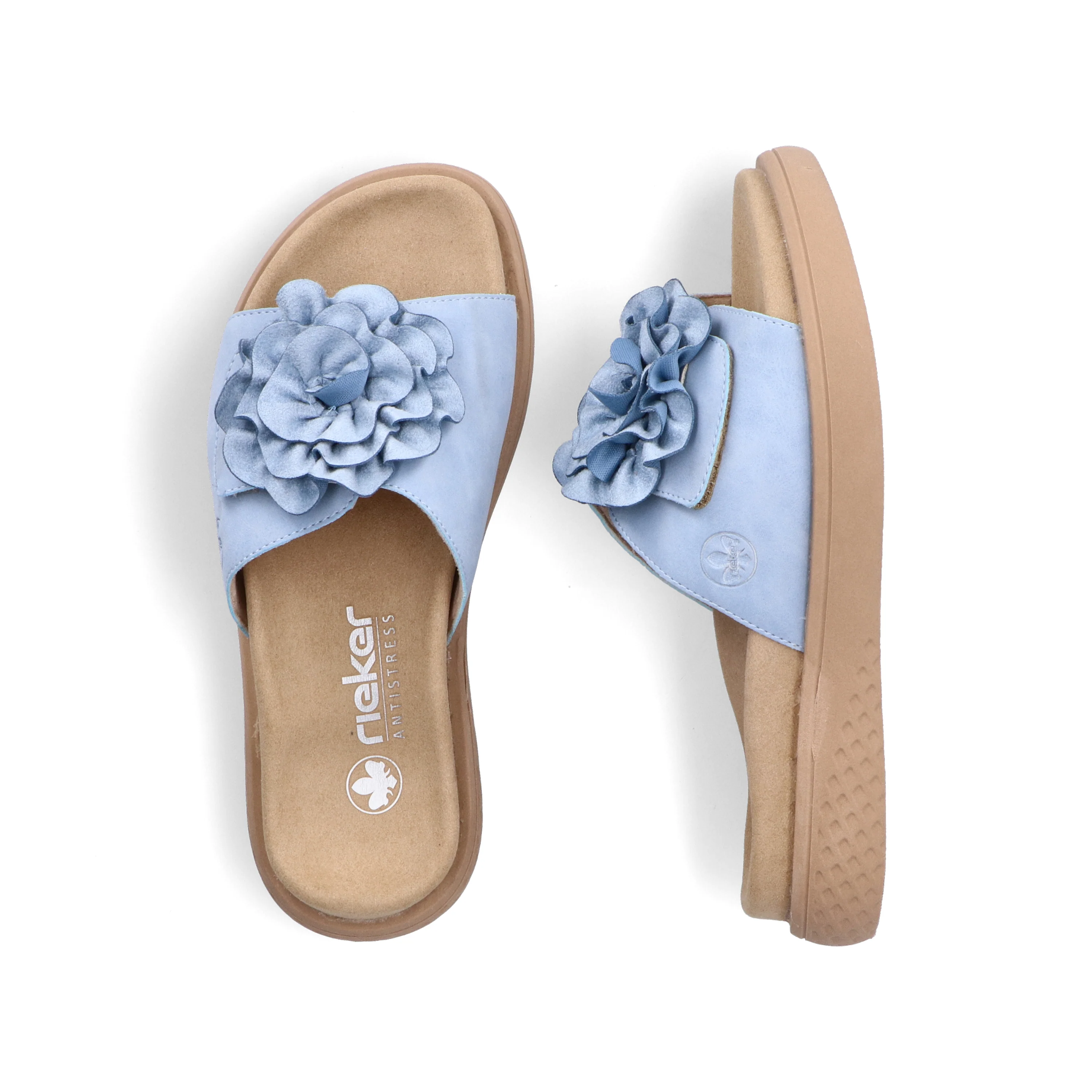 Rieker Women's Mule Sandal - Blue | V1562-10 - Image 9