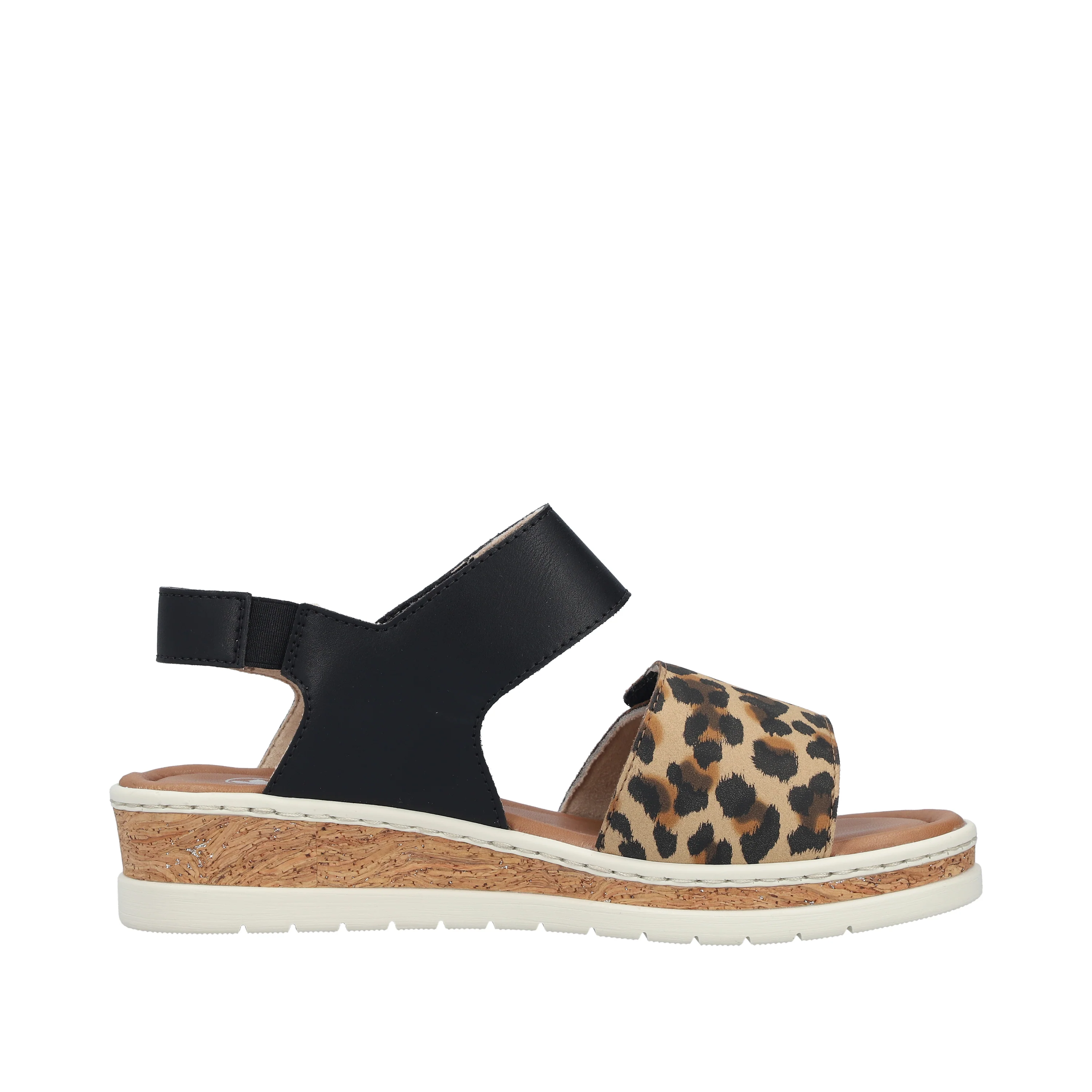 Rieker Women's Sandal - Black | V4181-00 - Image 3