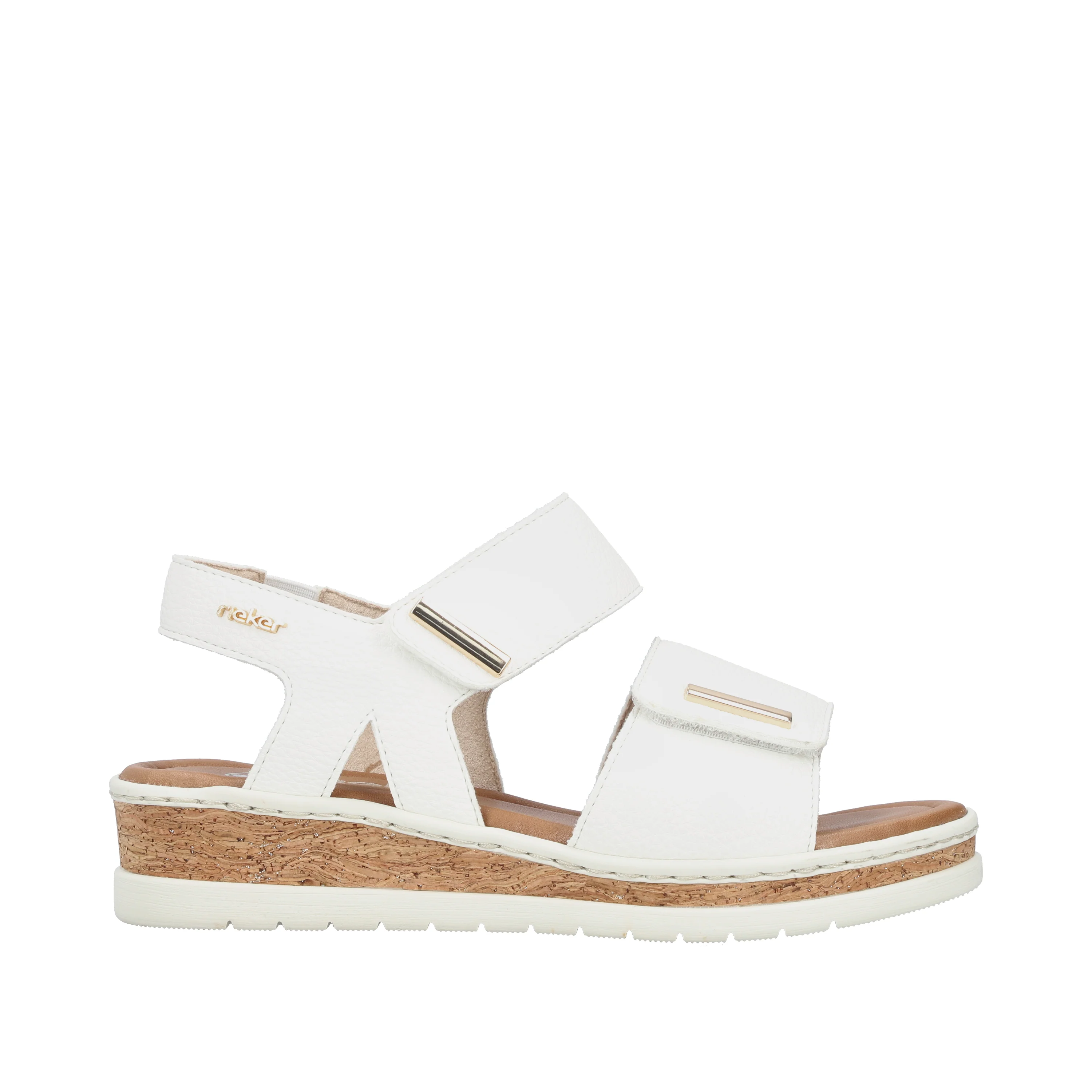 Rieker Women's Sandal - White | V4181-80 - Image 21
