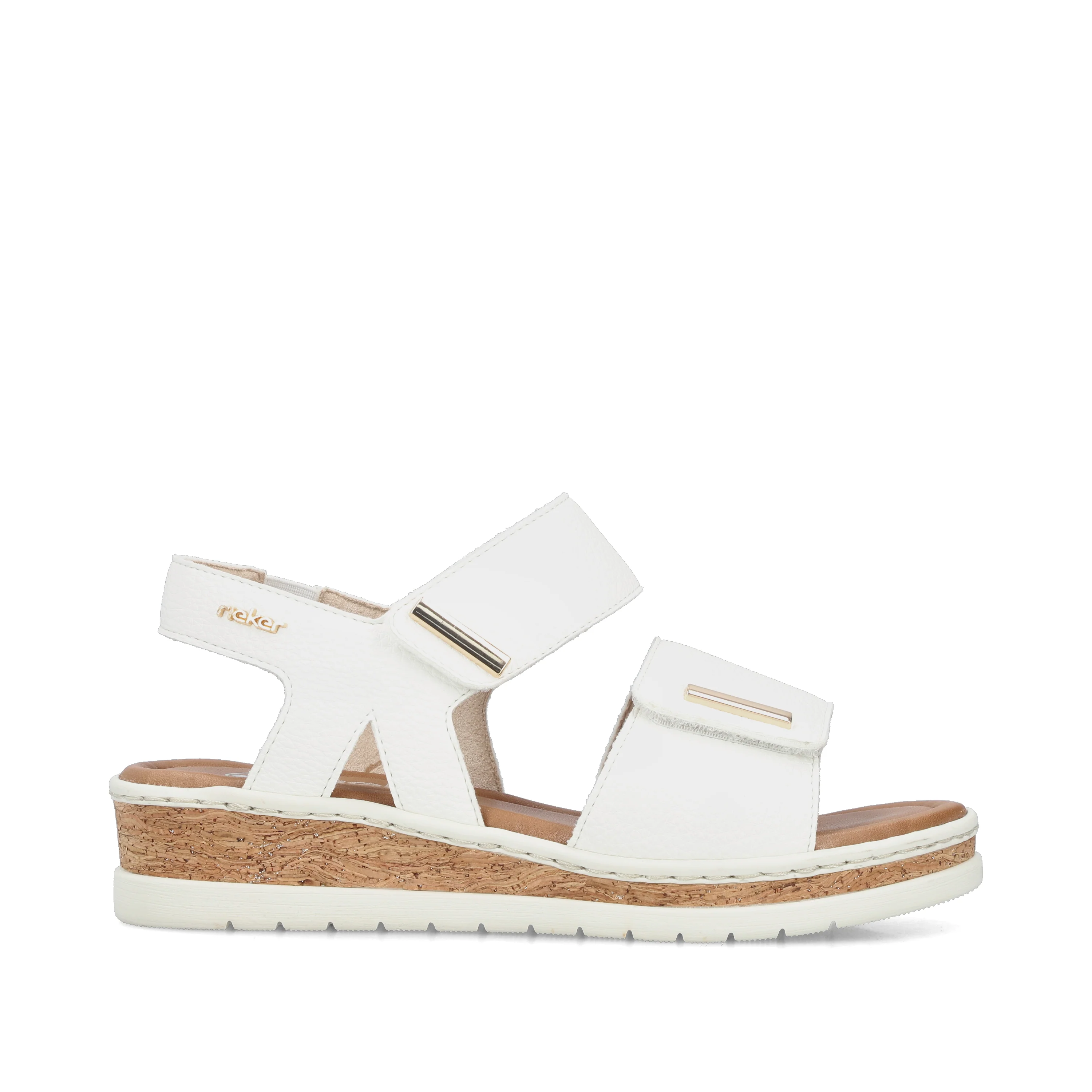 Rieker Women's Sandal - White | V4181-80 - Image 22