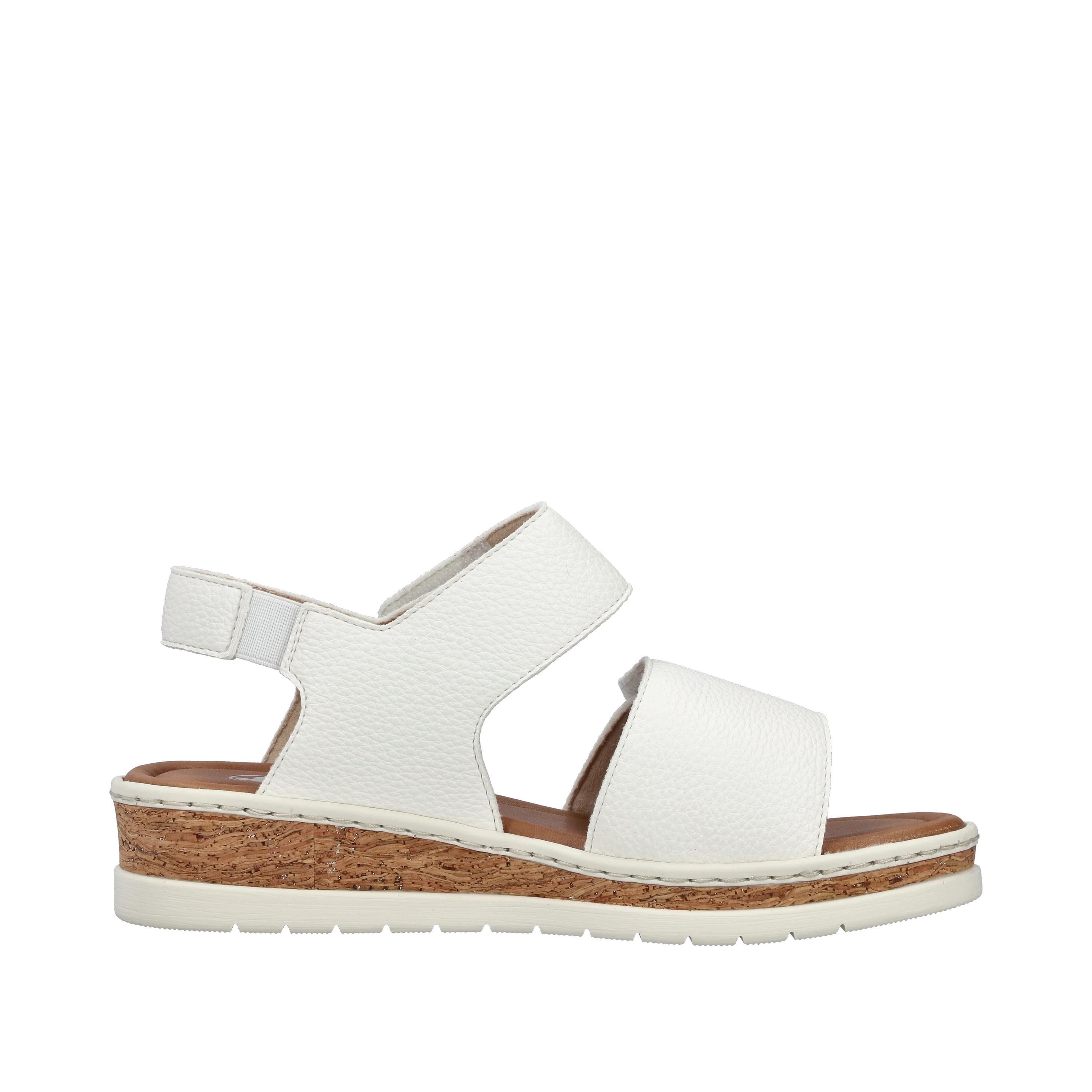 Rieker Women's Sandal - White | V4181-80 - Image 3