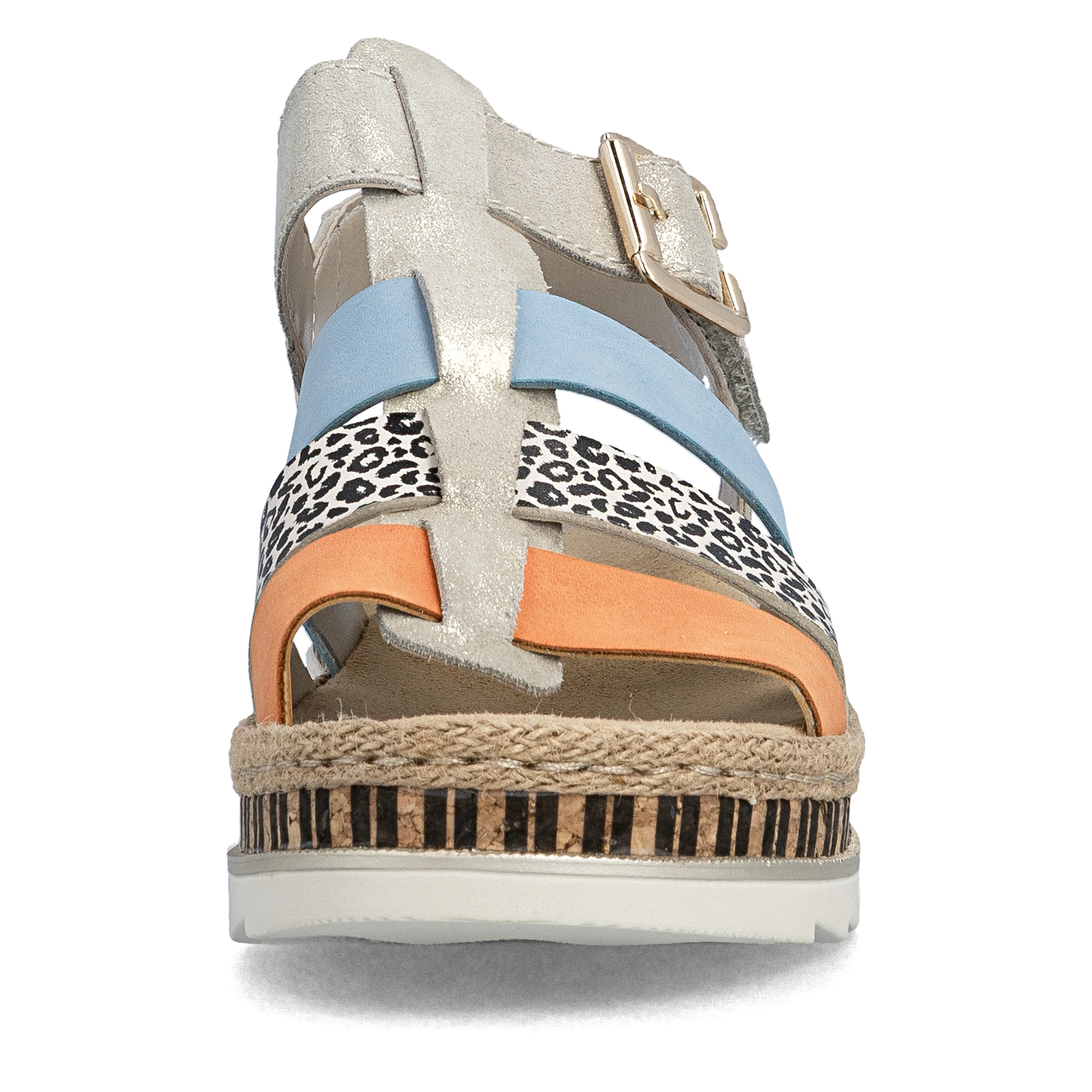 Rieker Women's Wedge Sandal - Multi | V7904-90 - Image 12
