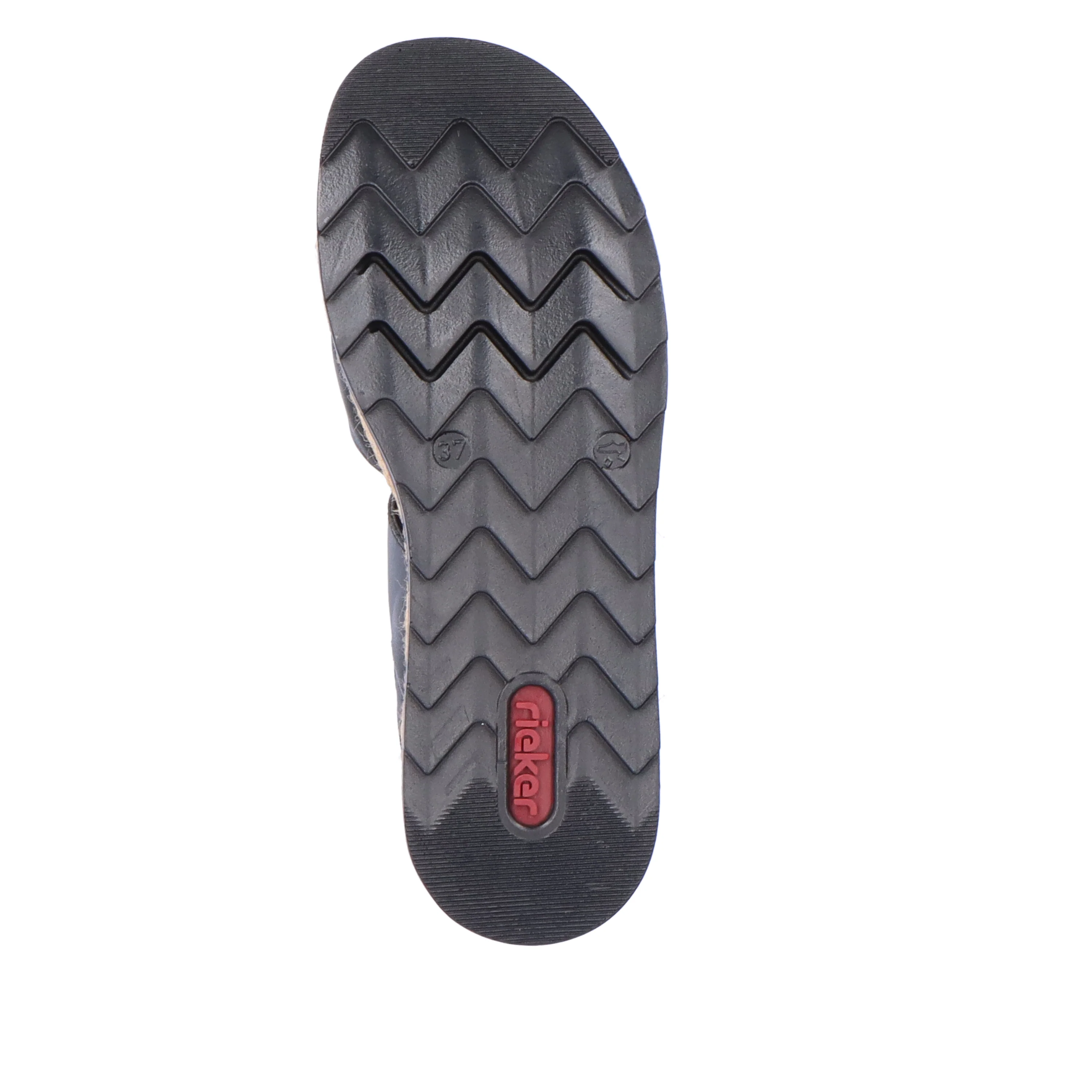 Rieker Women's Wedge Sandal - Black | V7951-00 - Image 13