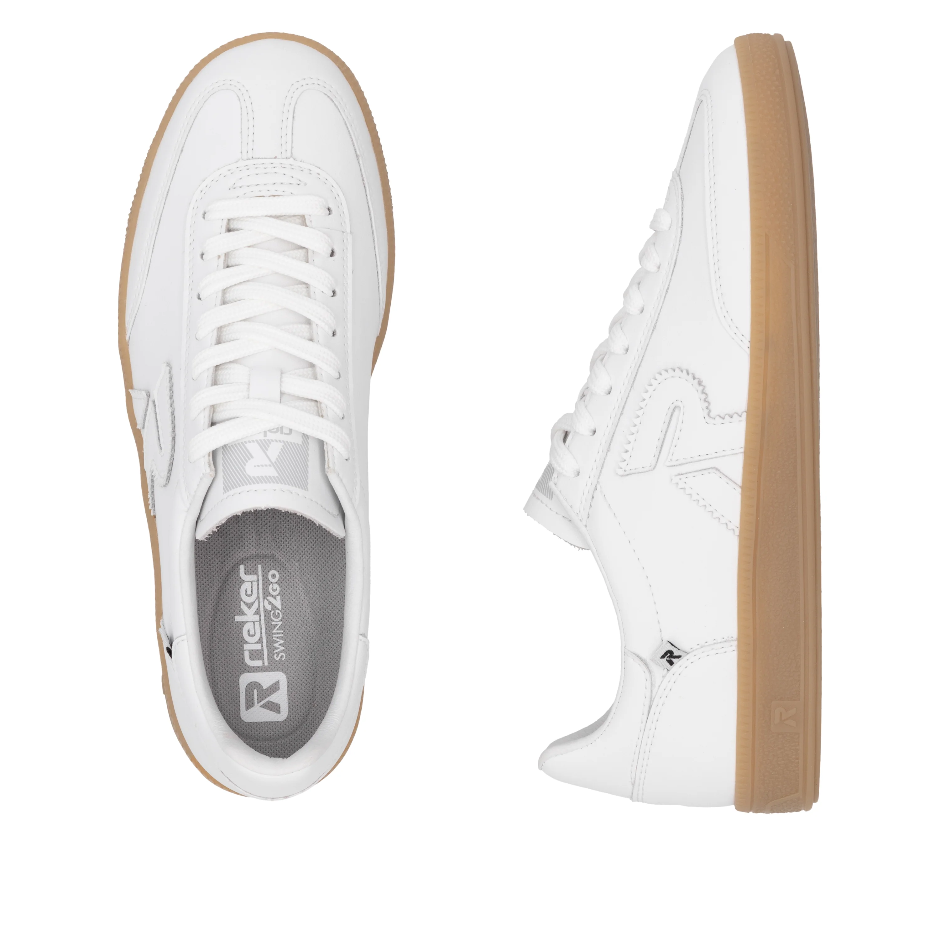 Rieker Sport Women's Trainer - White | W2200-80 - Image 17