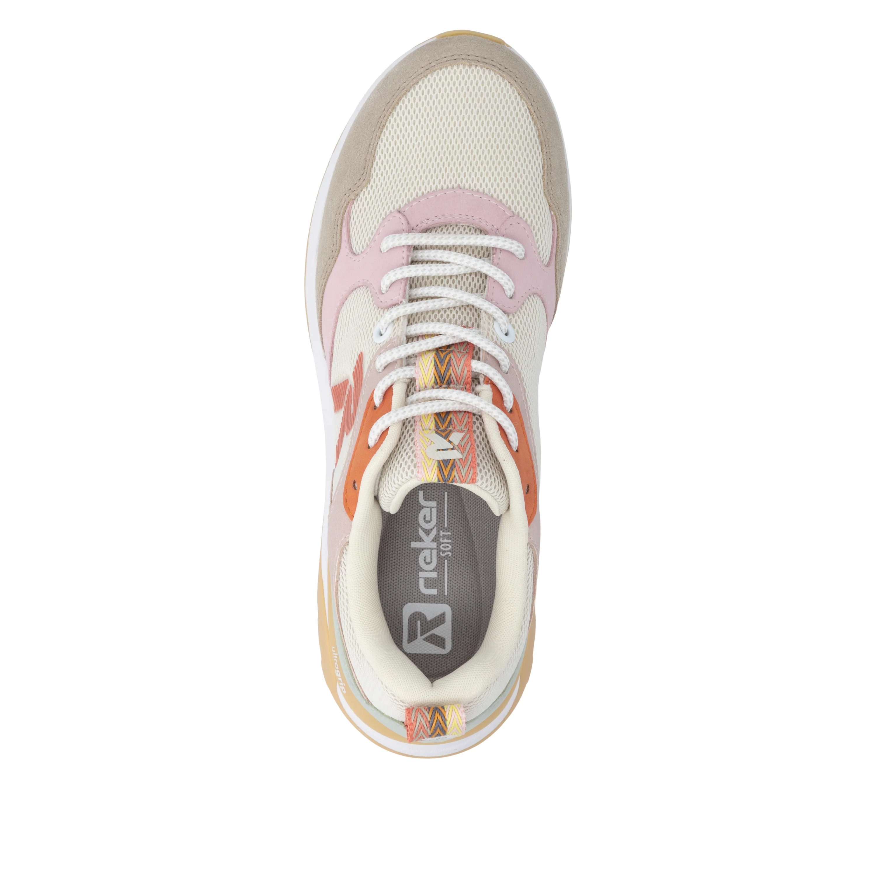 Rieker Sport Women's Trainer - Beige | W2506-61 - Image 7