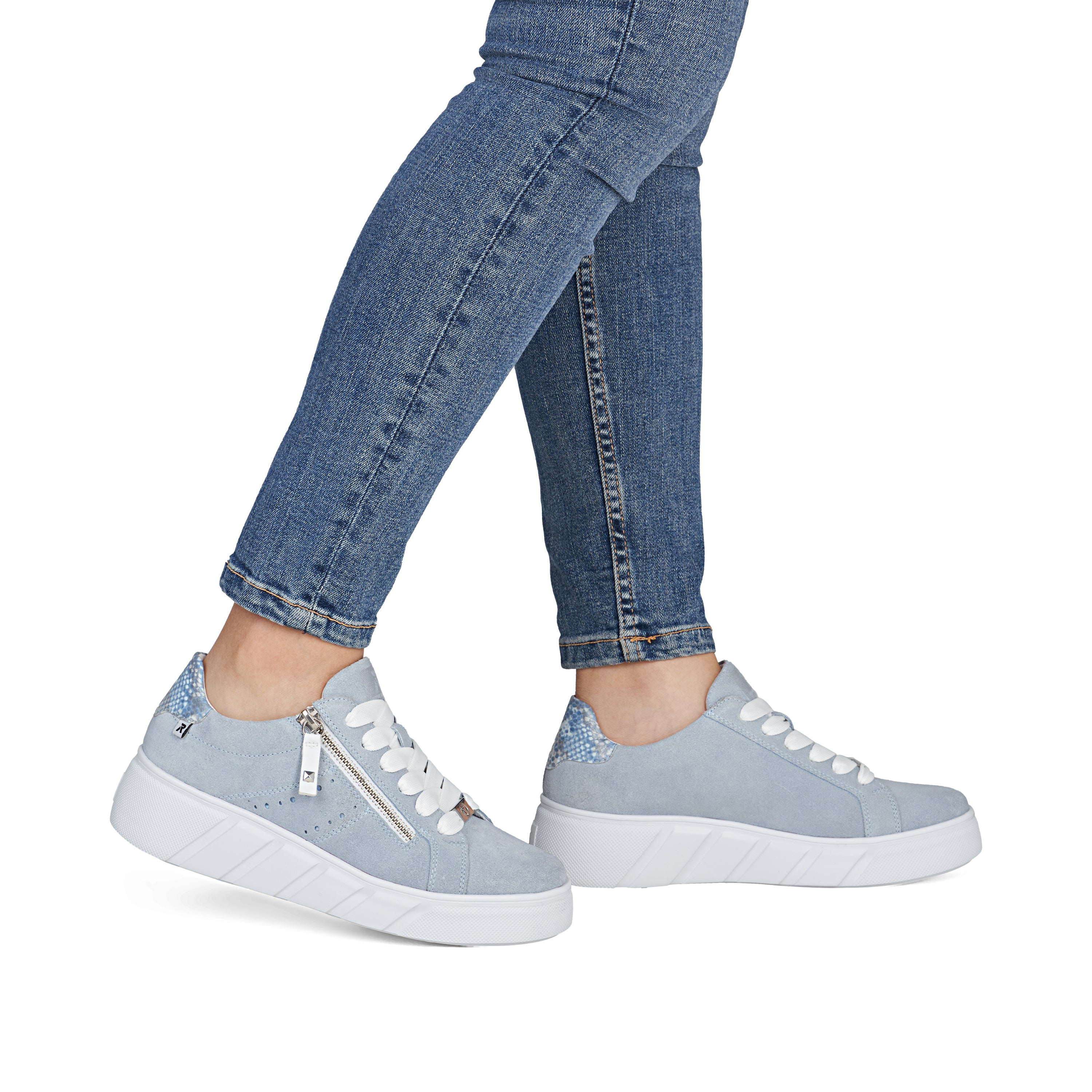 Rieker Women's Trainer - Blue | W2605-12 - Image 20